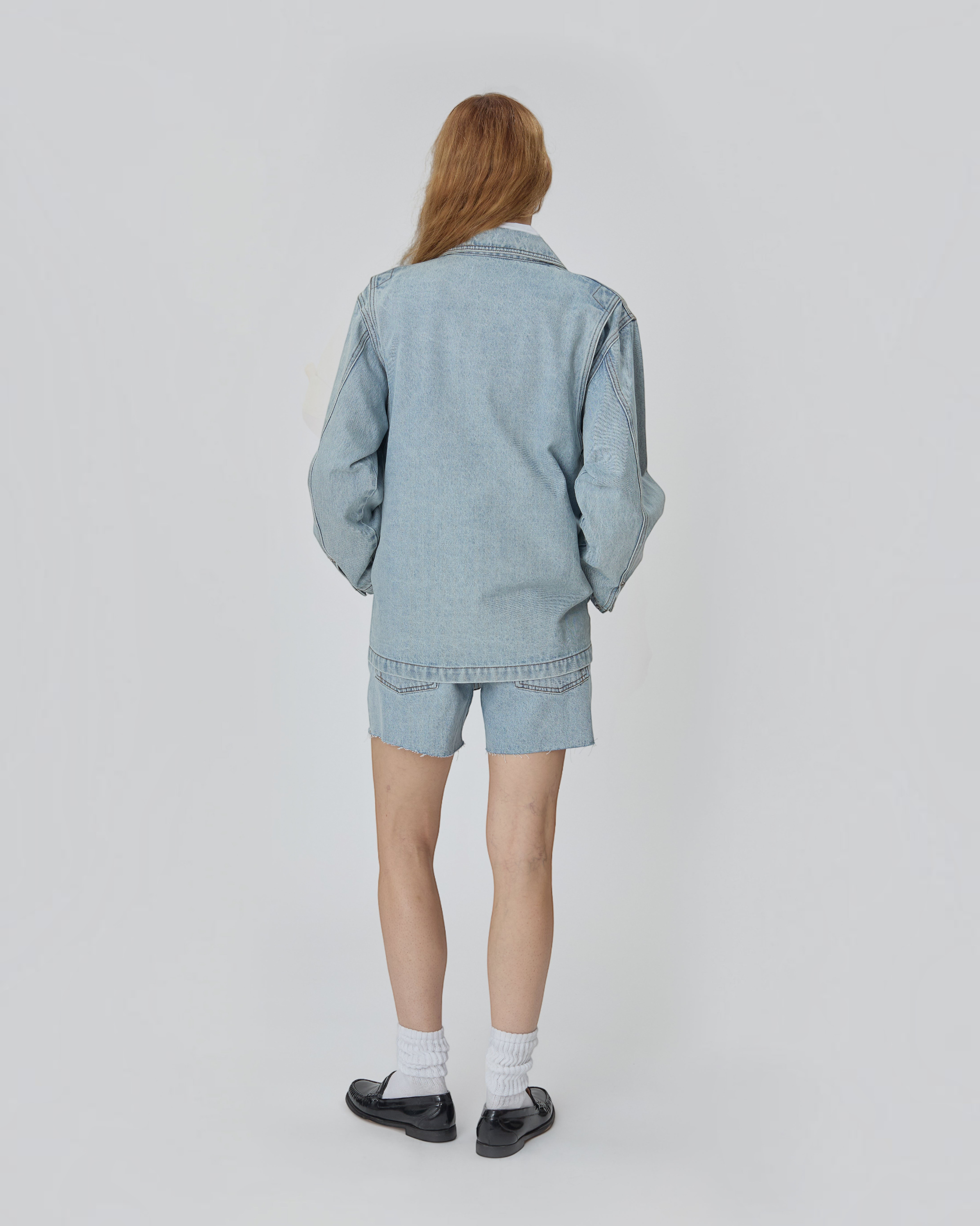 Barn Jacket in Vintage Blue