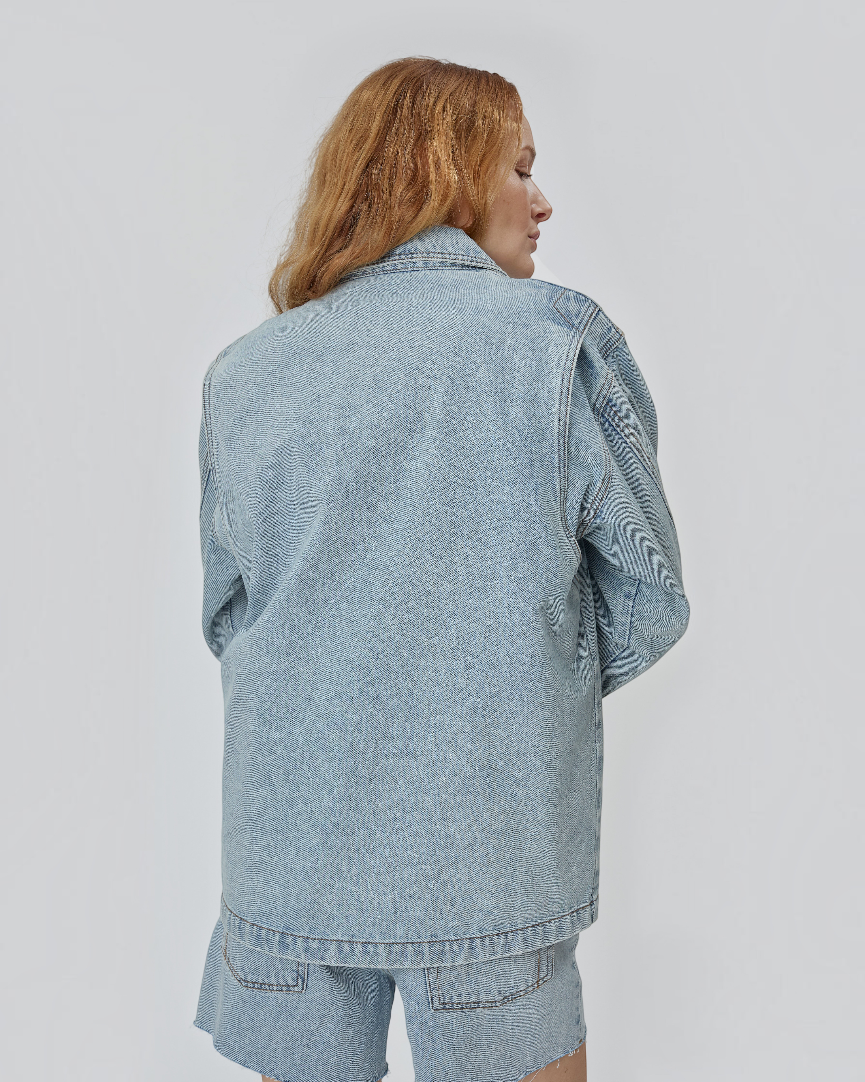 Barn Jacket in Vintage Blue