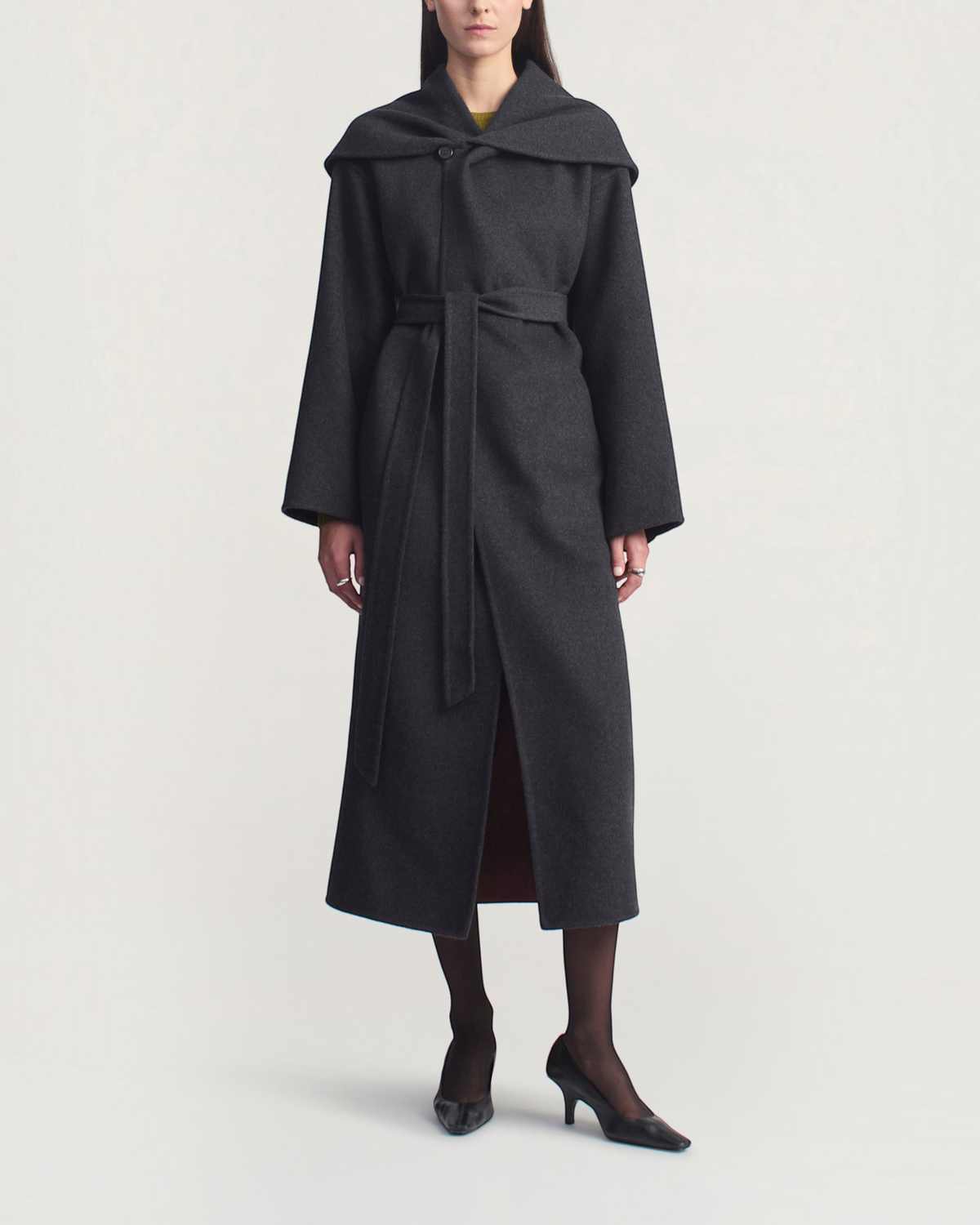 Dorothy Robe Coat in Virgin Wool