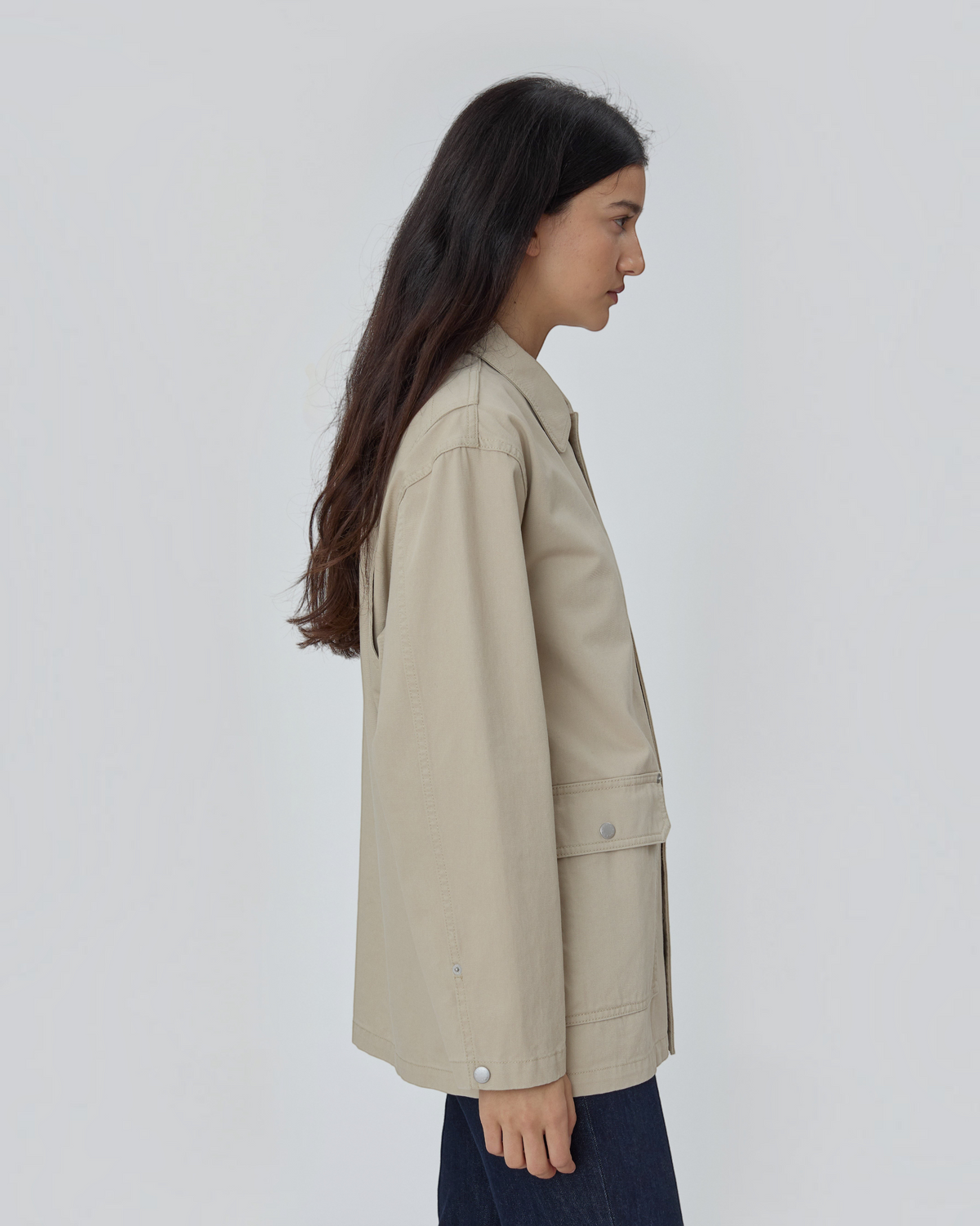 Barn Jacket in Khaki