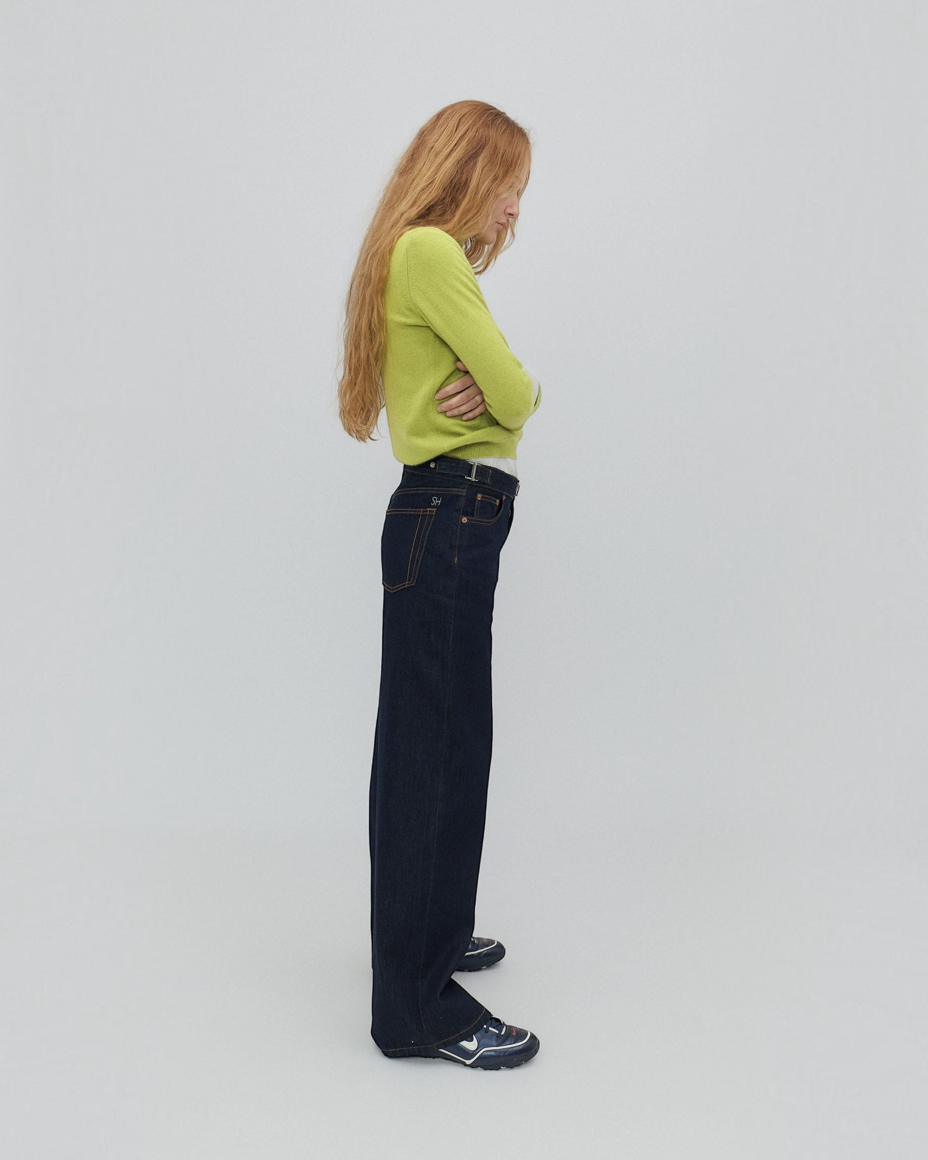 Buckle Jean in Indigo Indigo
