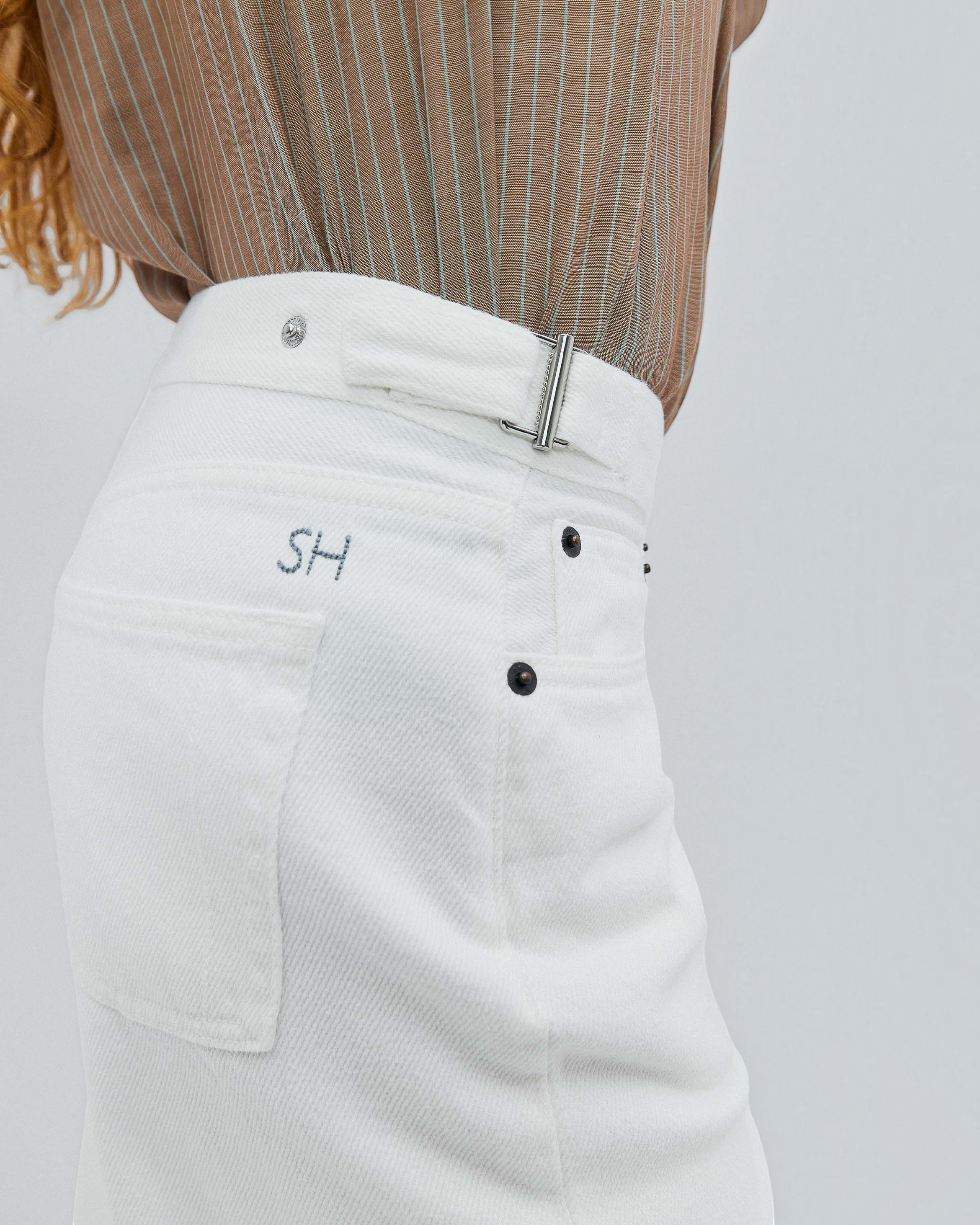 Buckle Jean in Milk