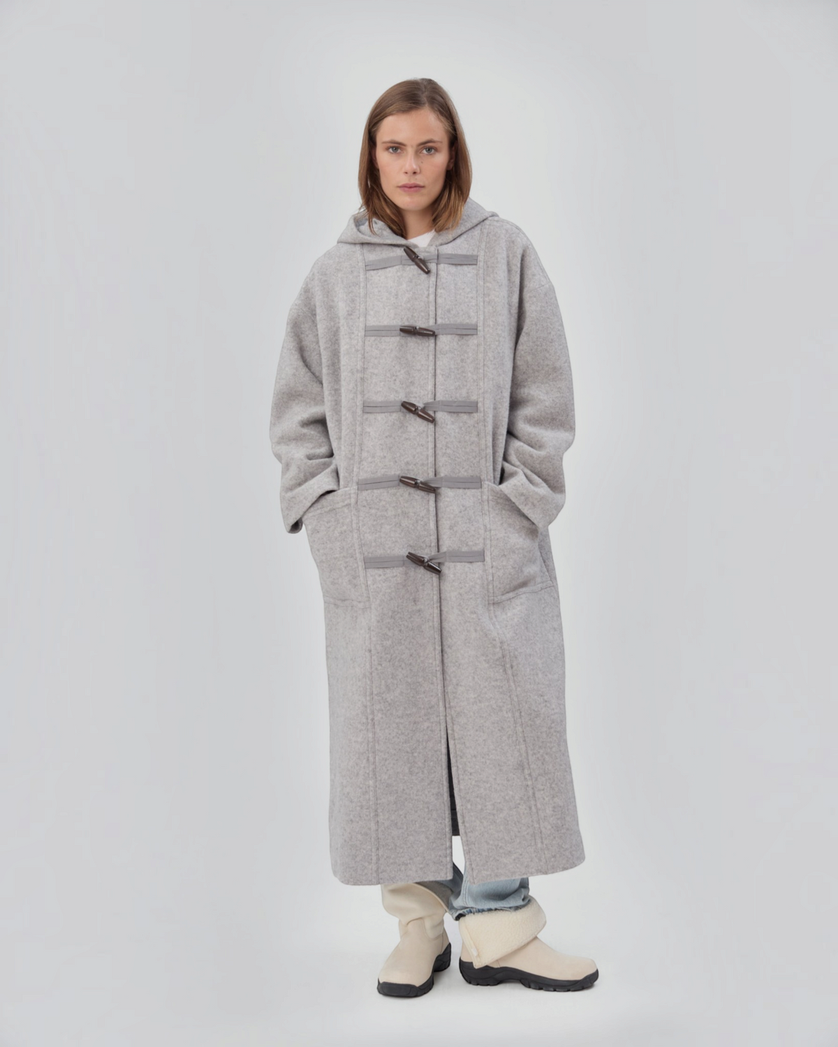 English Coat in Light Grey
