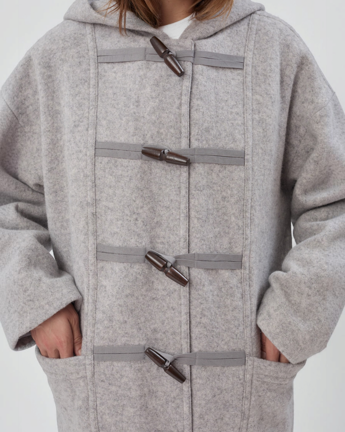 English Coat in Light Grey