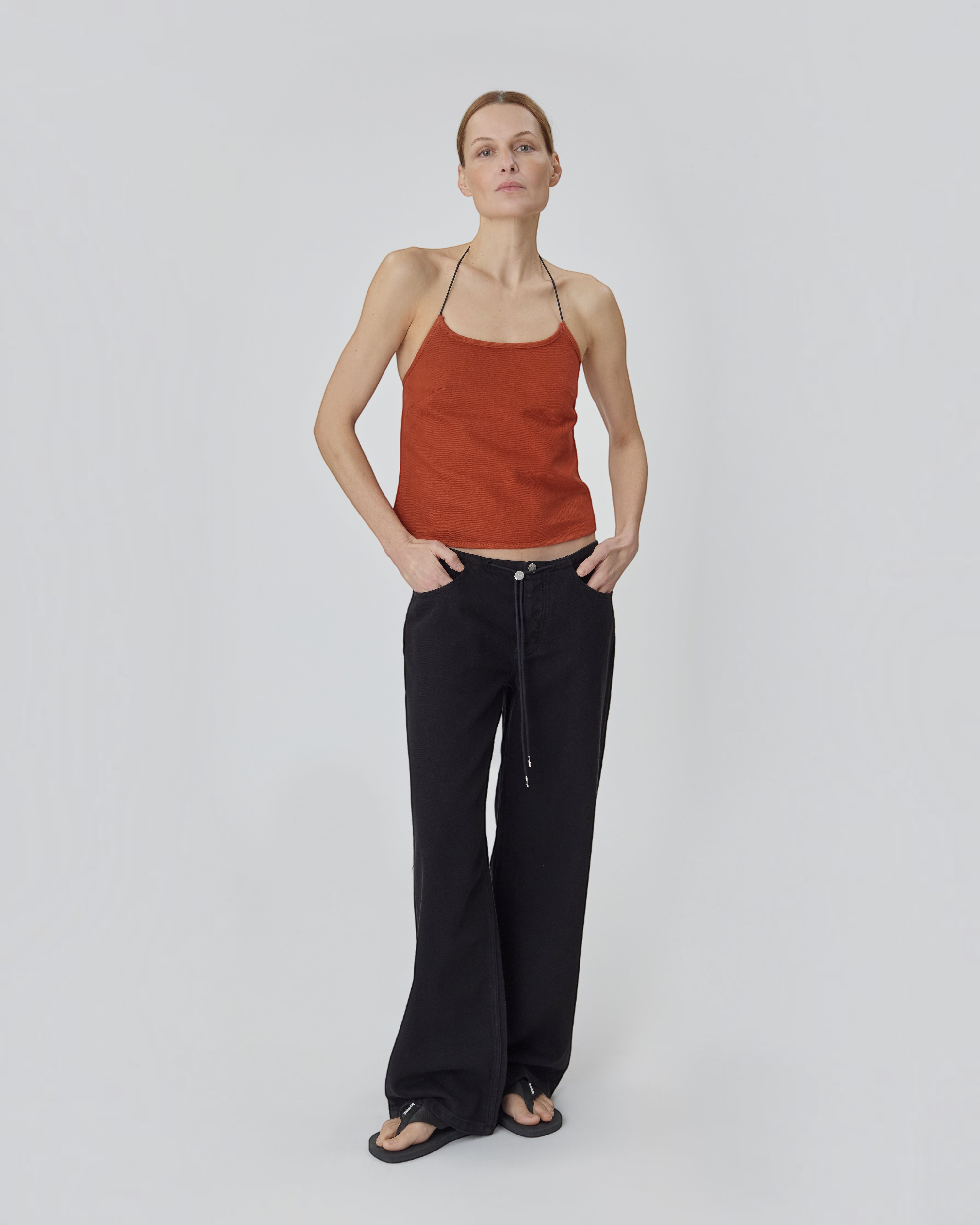 Toggle Tank in Burnt Orange