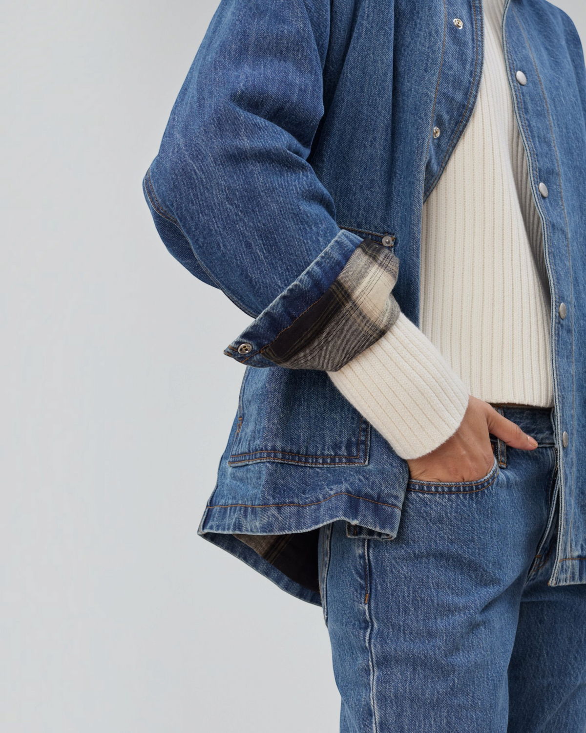 Barn Jacket in Classic Blue