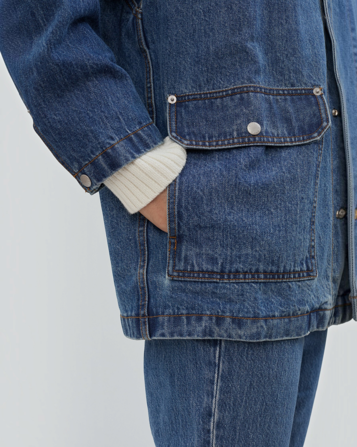Barn Jacket in Classic Blue