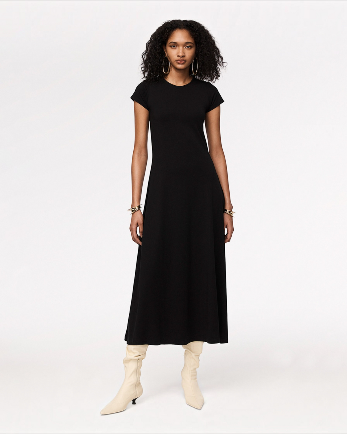 Fitted Tee Dress