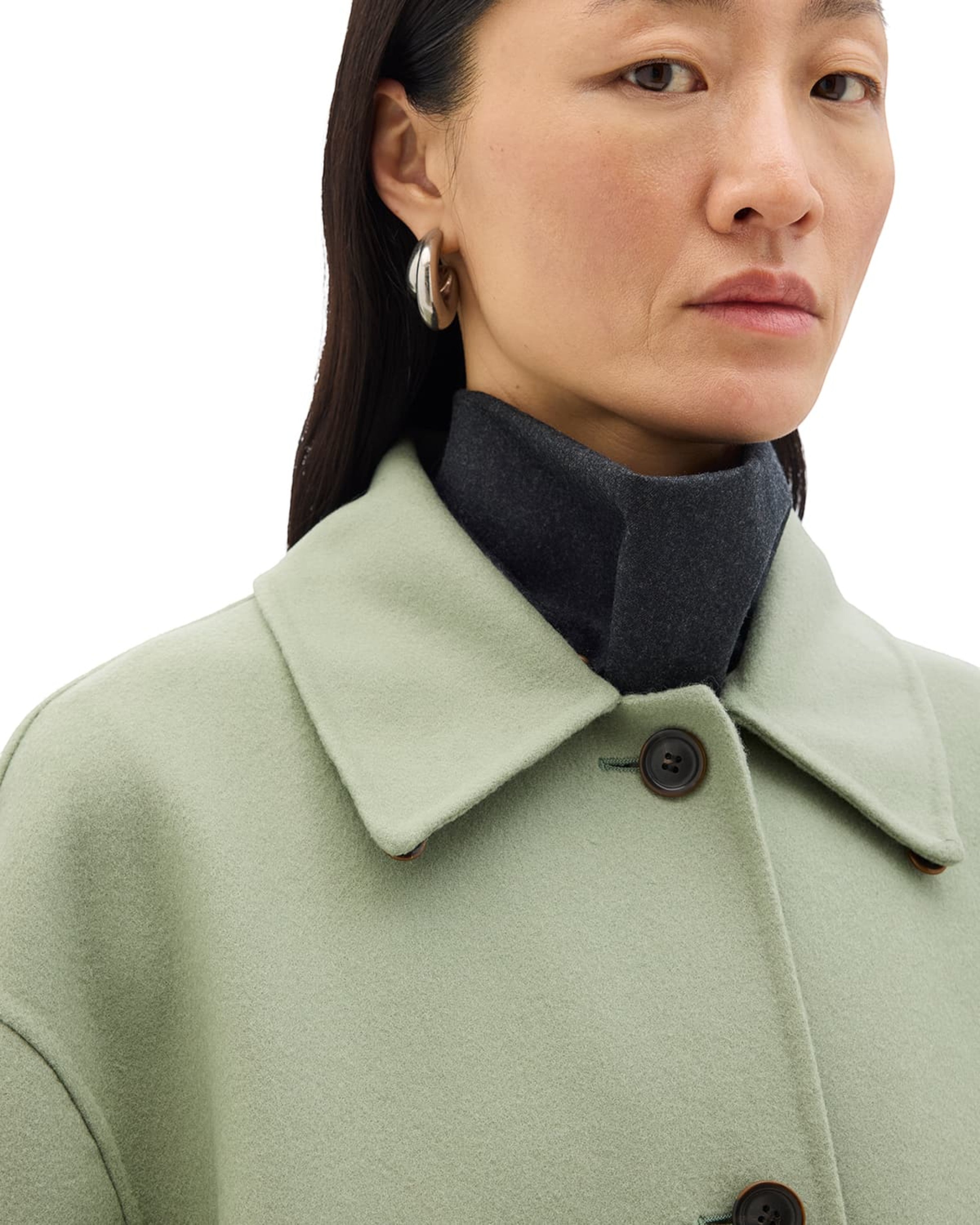 Fur Collar Balmacaan