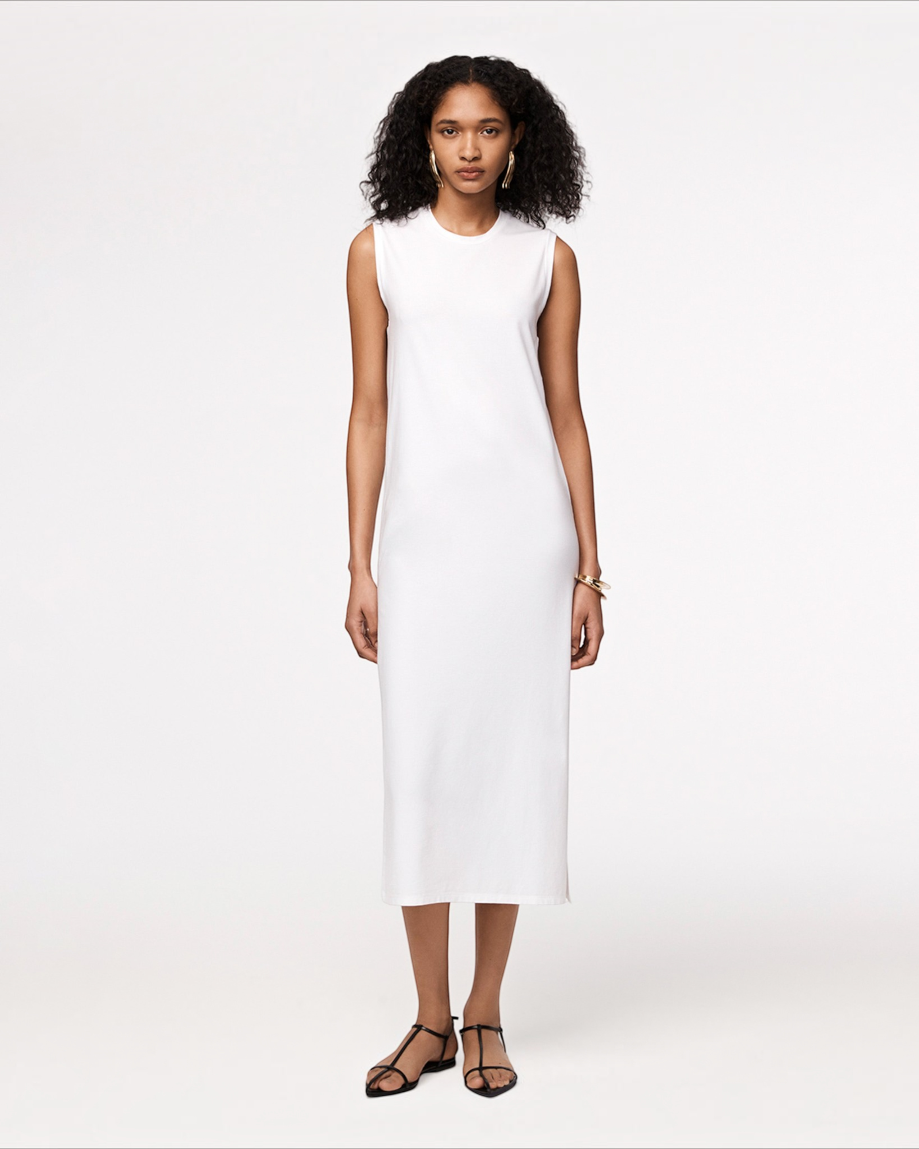 Sleeveless Tee Dress