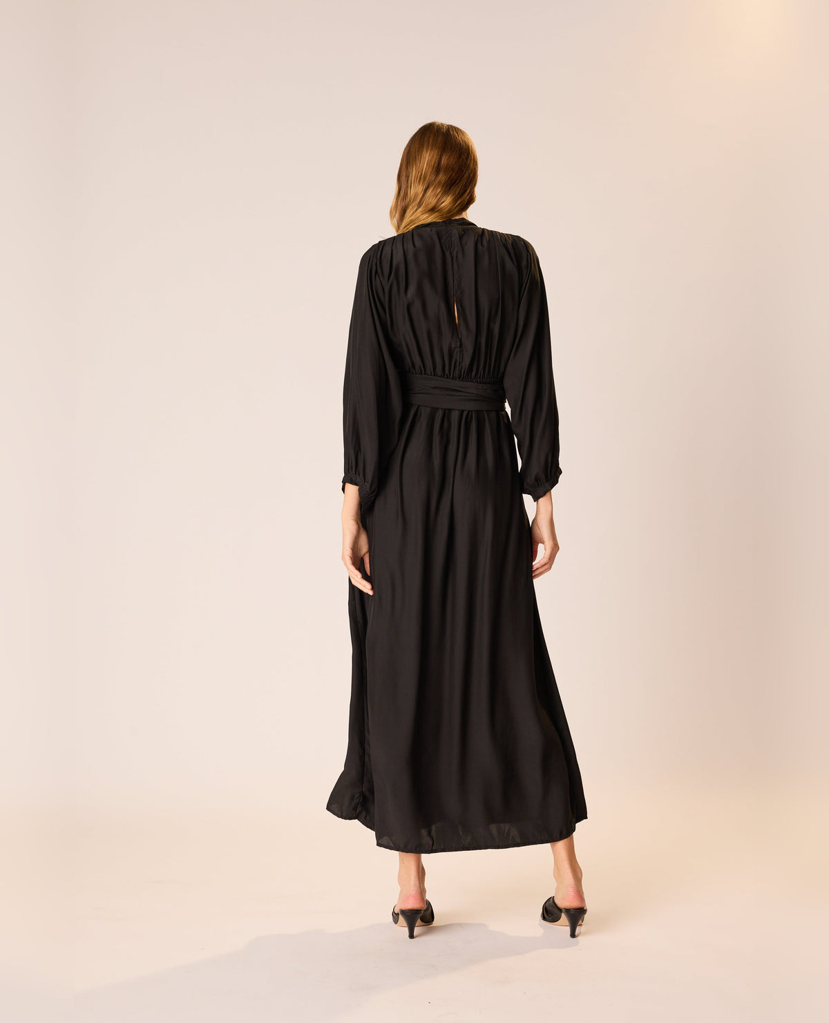 Nico Long Sleeve Maxi with Sash