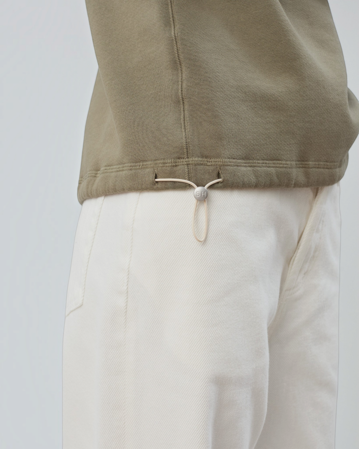 Rec Pullover in Army Green
