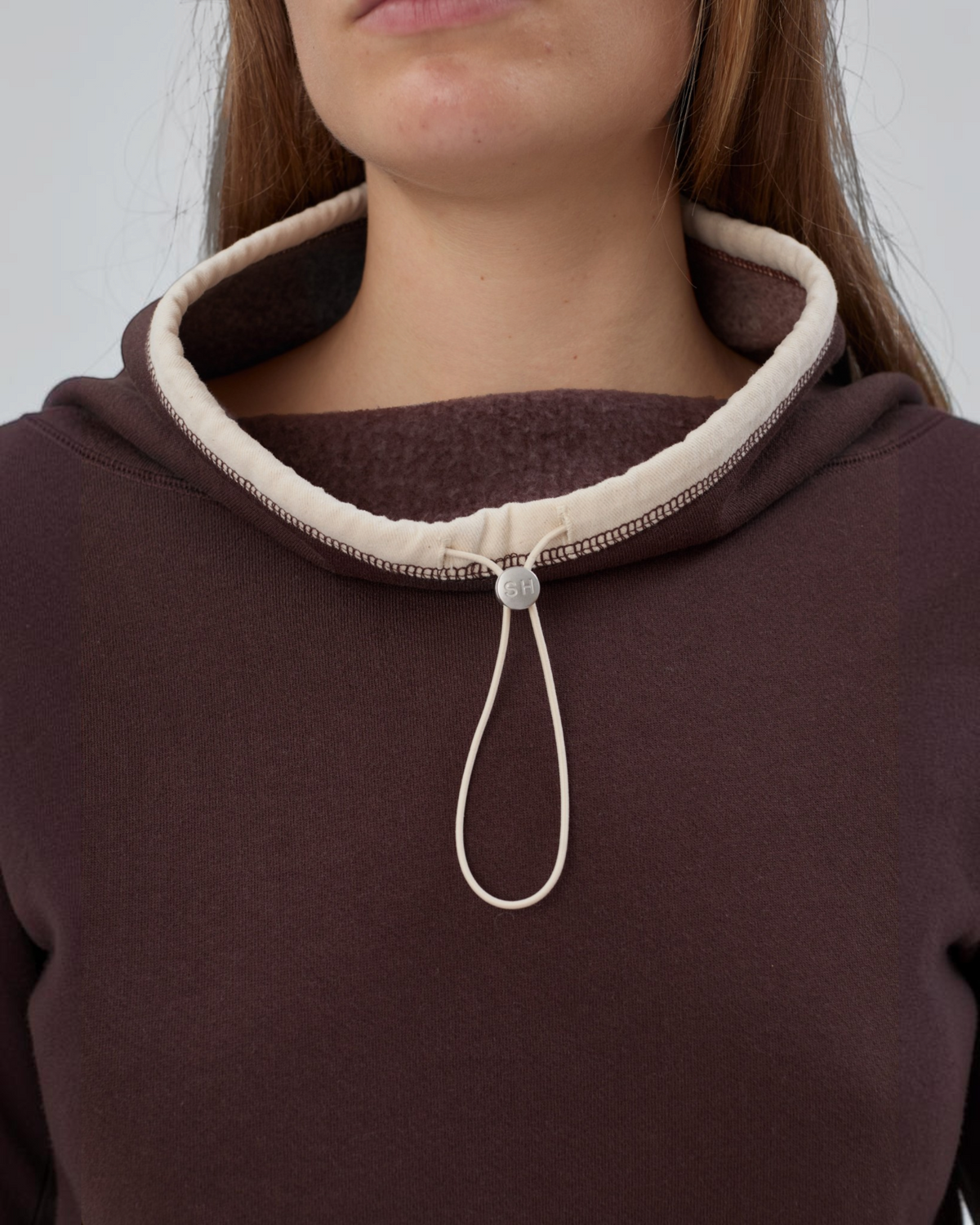 Rec Pullover in Chocolate Brown