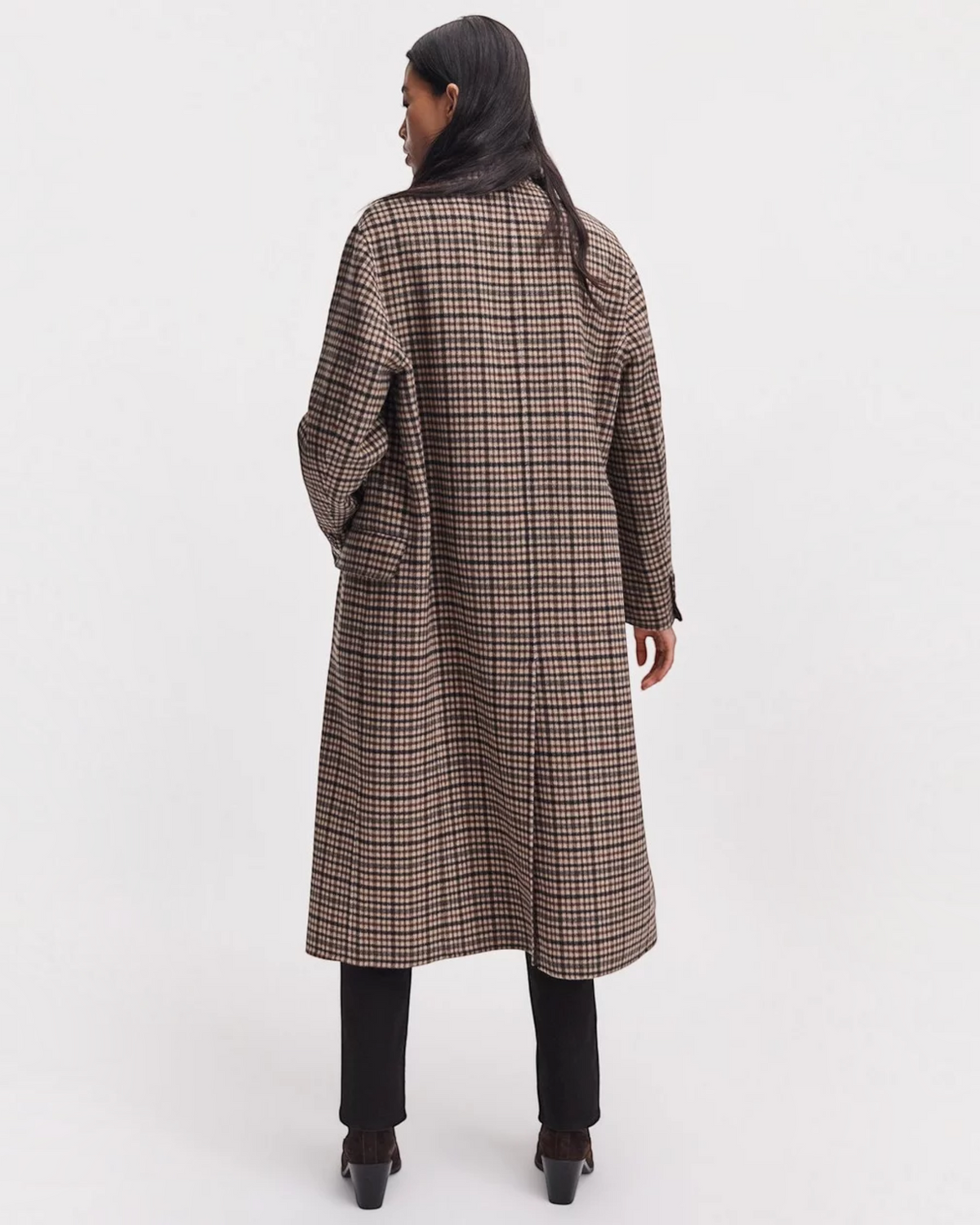 Vasso Plaid Coat