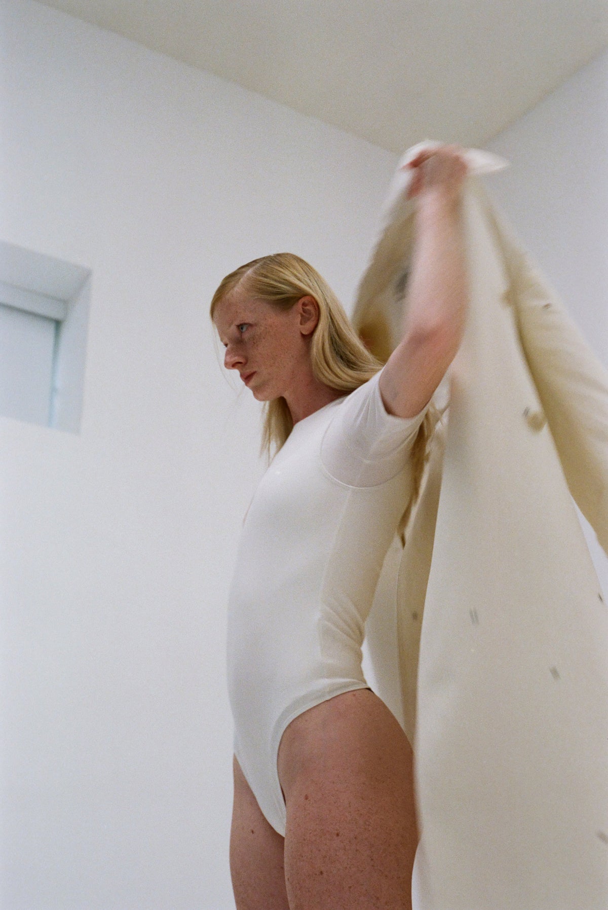 Lulu Fossum on Vintage denim, two-dollar tape, and a slit she controls