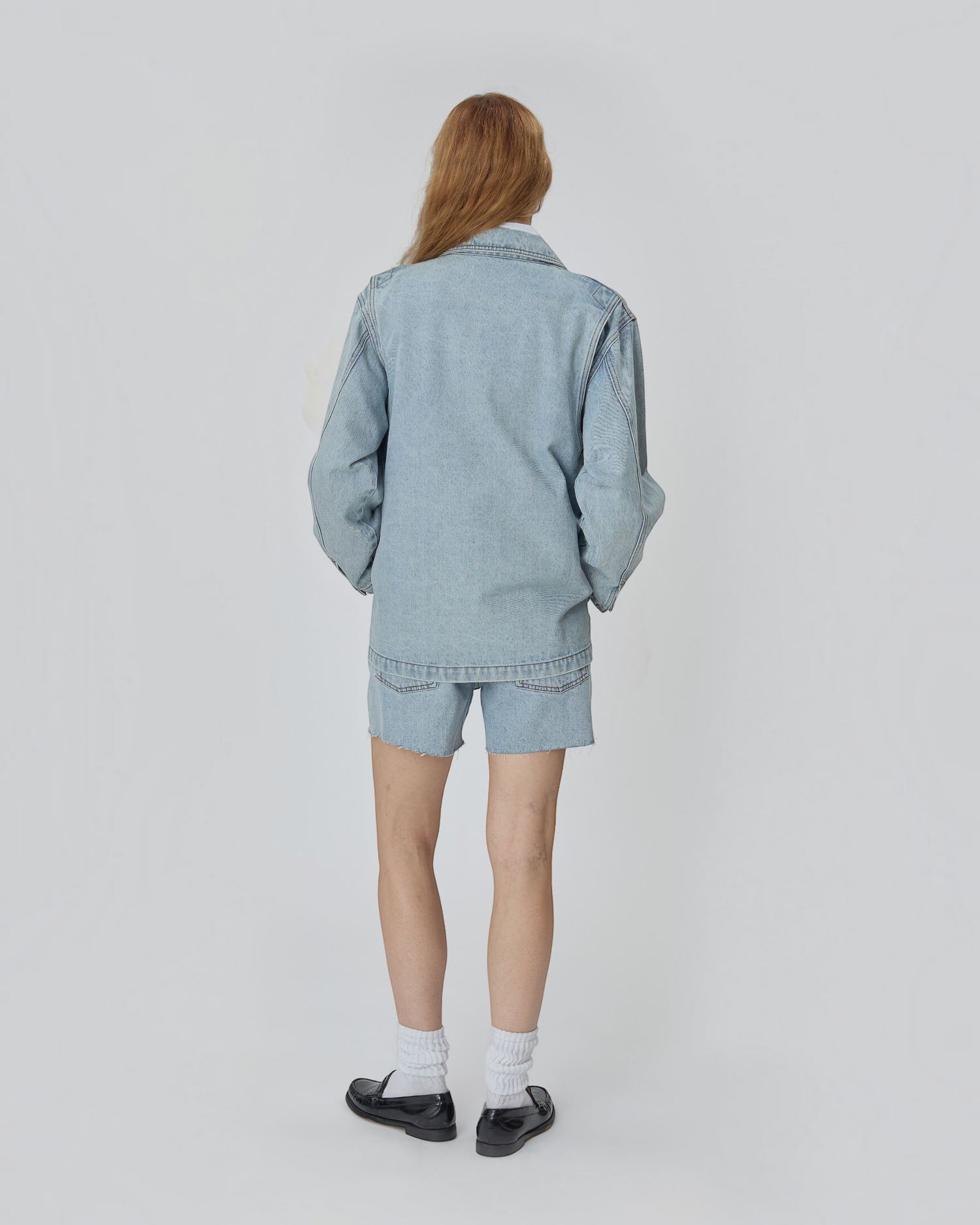 Barn Jacket in Vintage Blue
