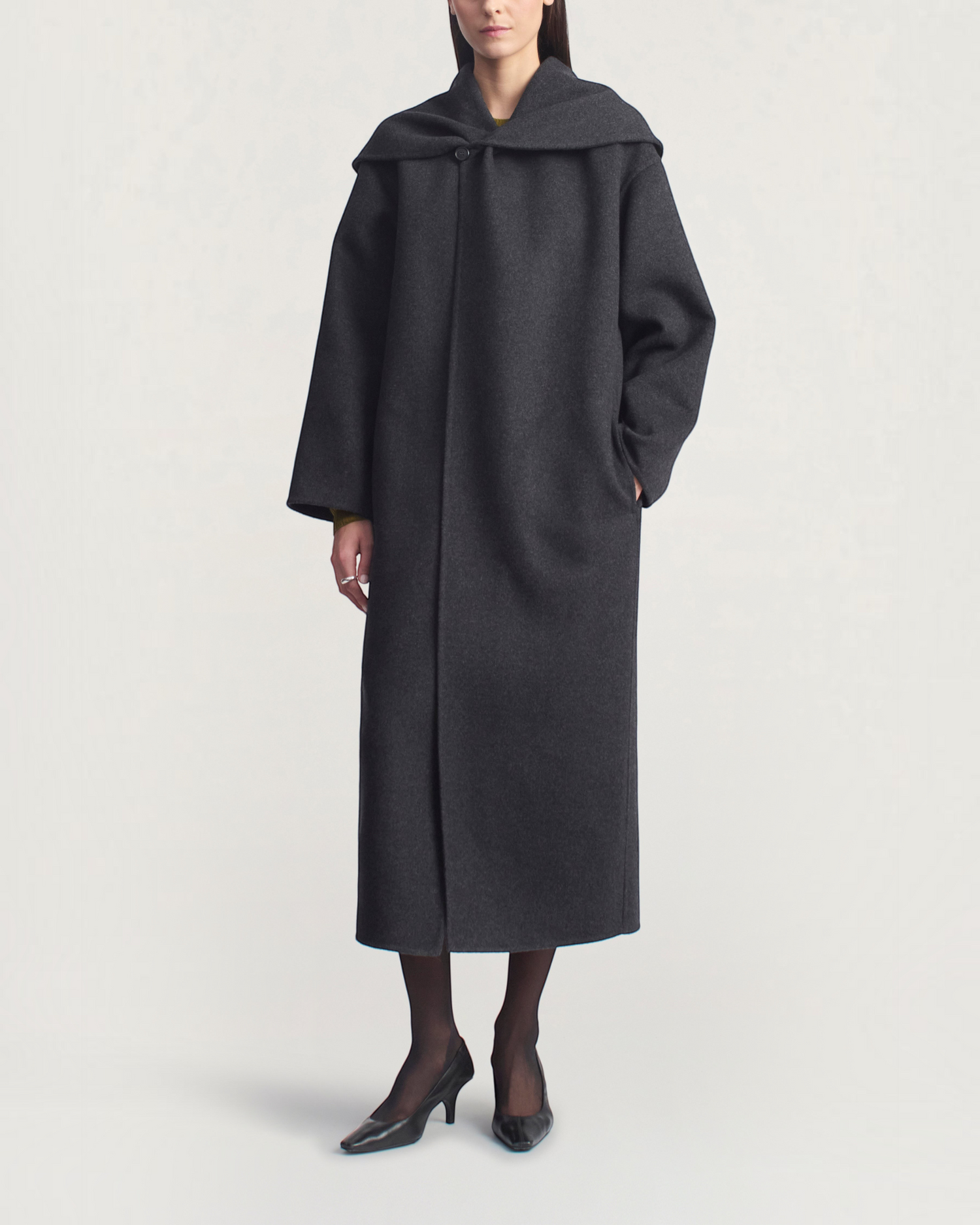 Dorothy Robe Coat in Virgin Wool