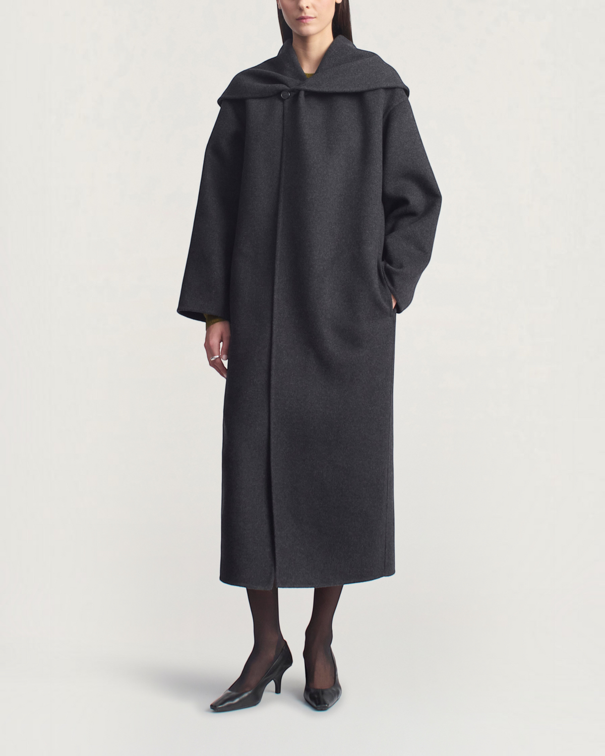 Dorothy Robe Coat in Virgin Wool