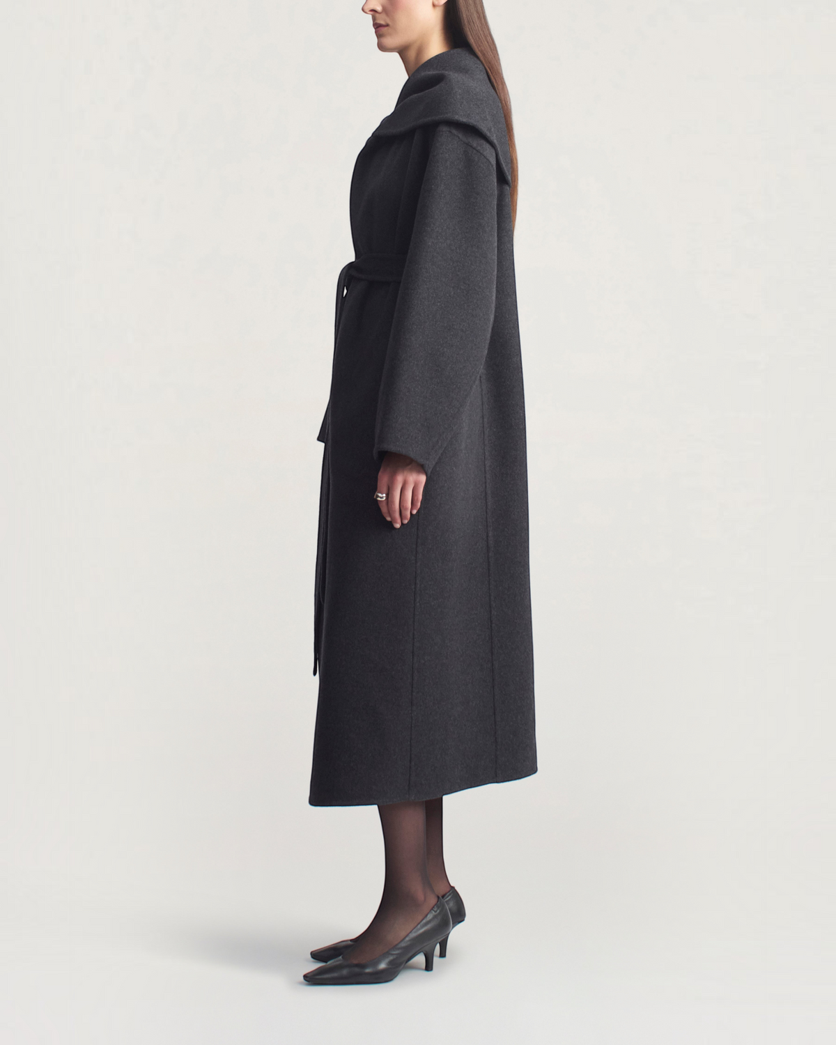 Dorothy Robe Coat in Virgin Wool