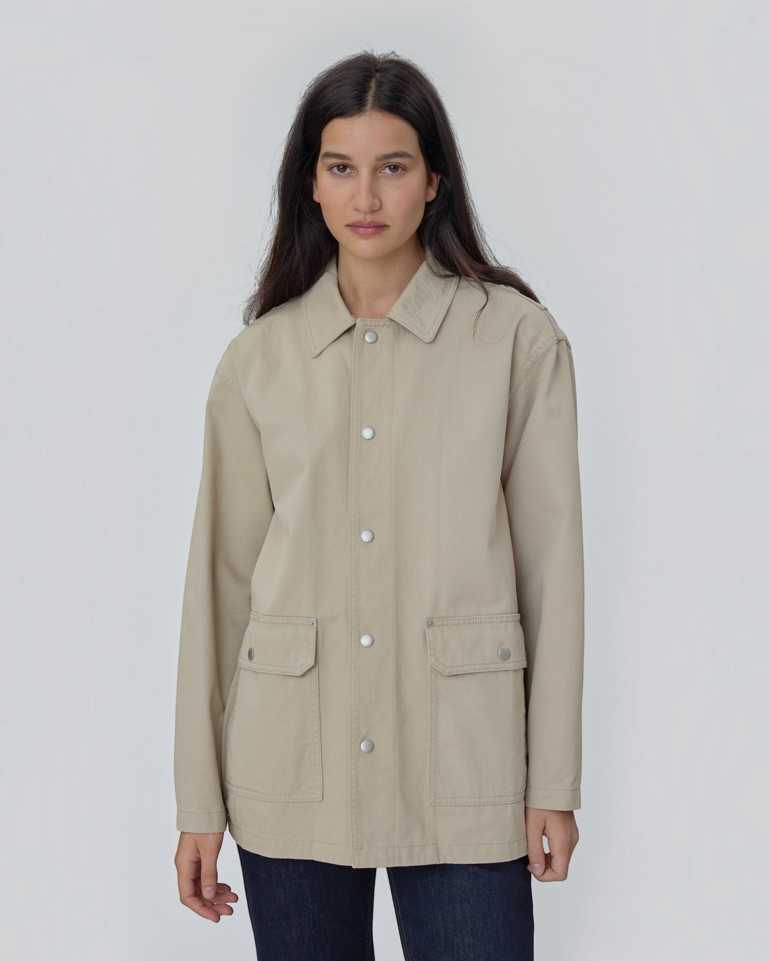 Barn Jacket in Khaki
