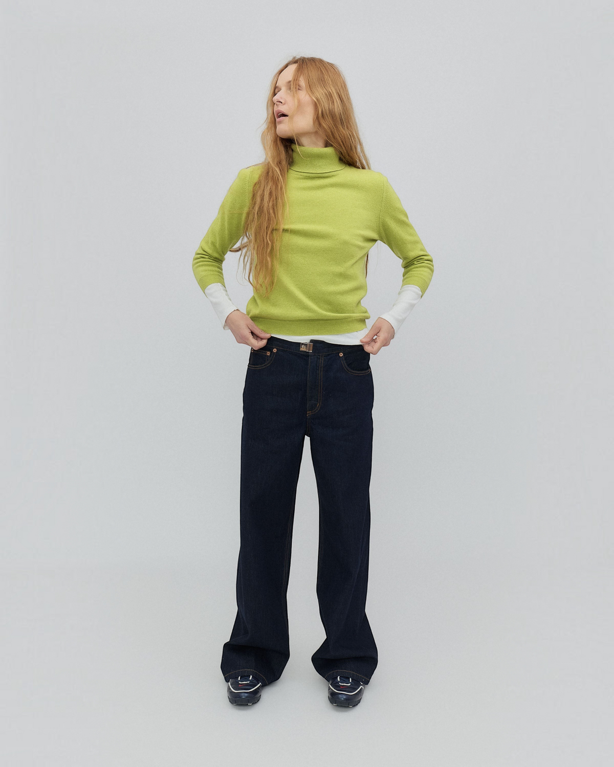 Buckle Jean in Indigo Indigo