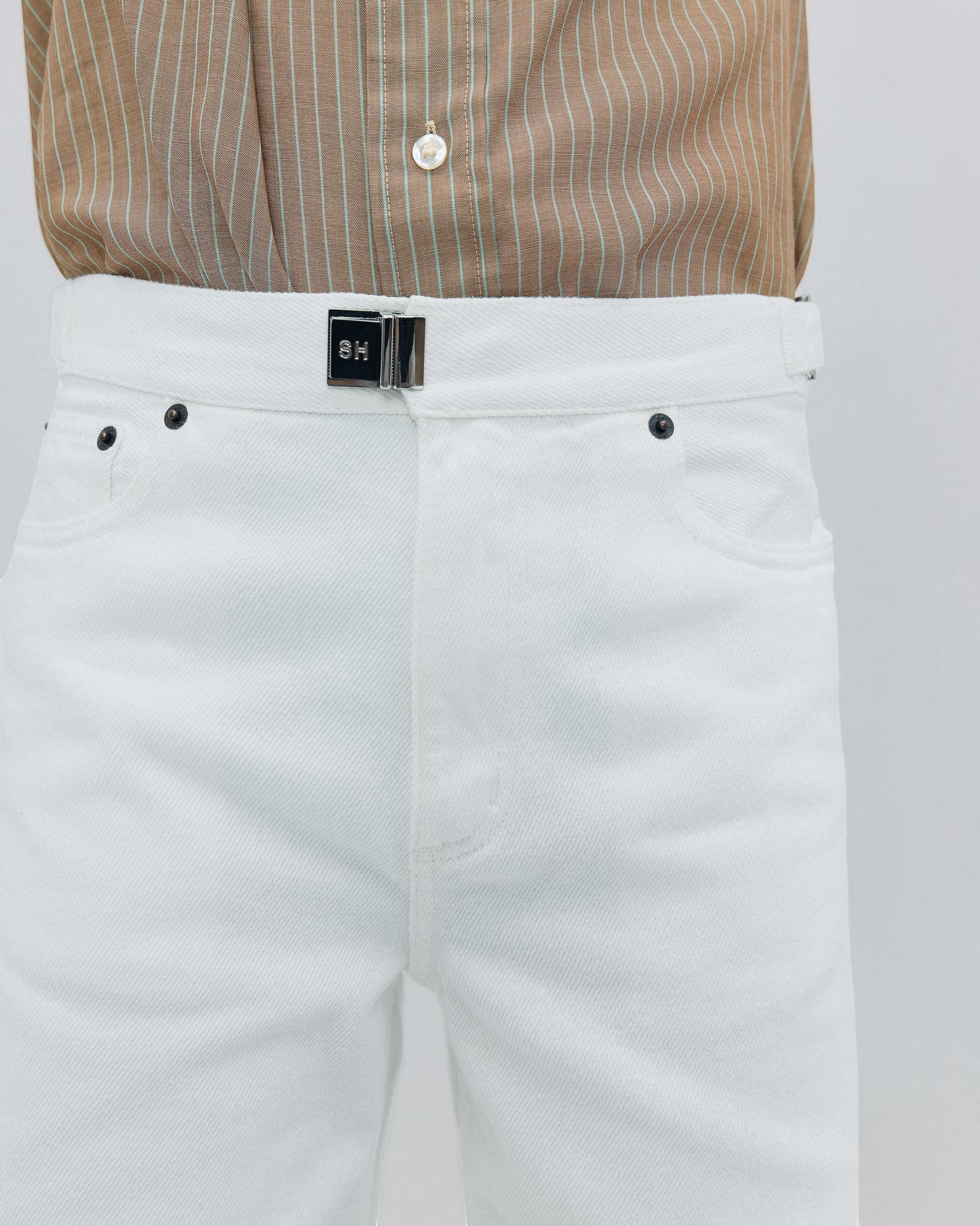 Buckle Jean in Milk