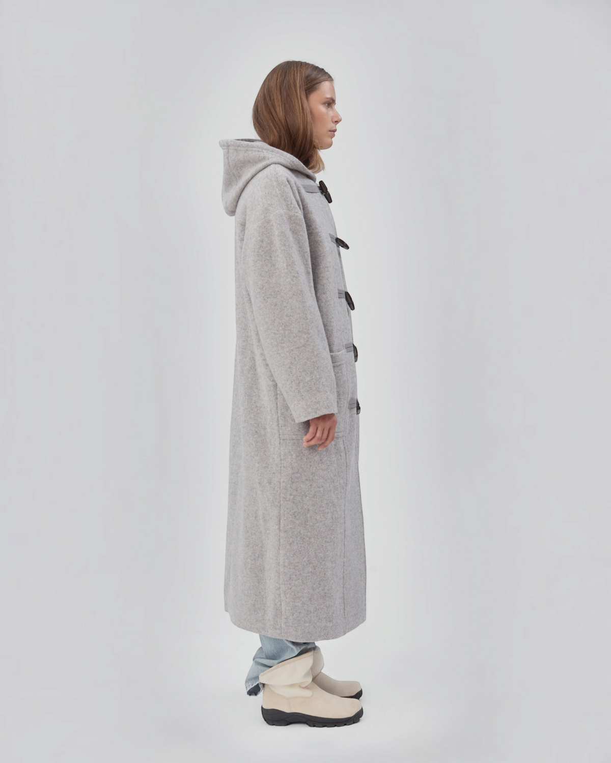 English Coat in Light Grey