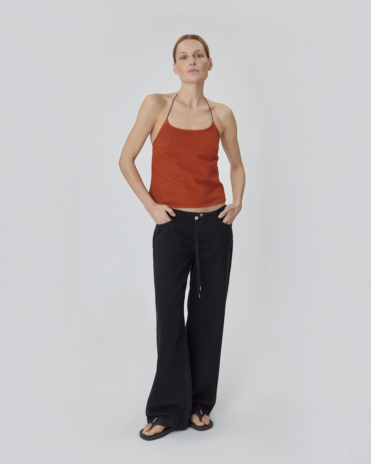 Toggle Tank in Burnt Orange