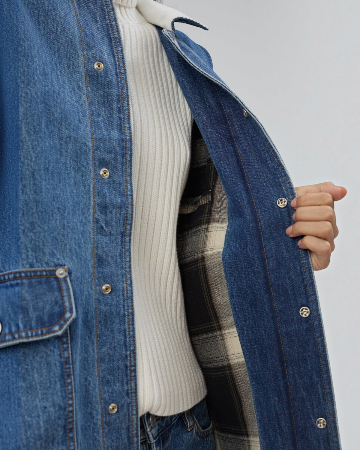 Barn Jacket in Classic Blue