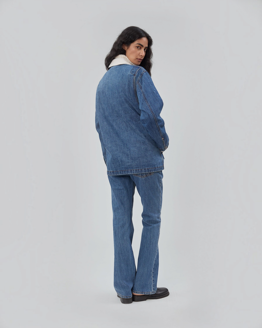 Barn Jacket in Classic Blue