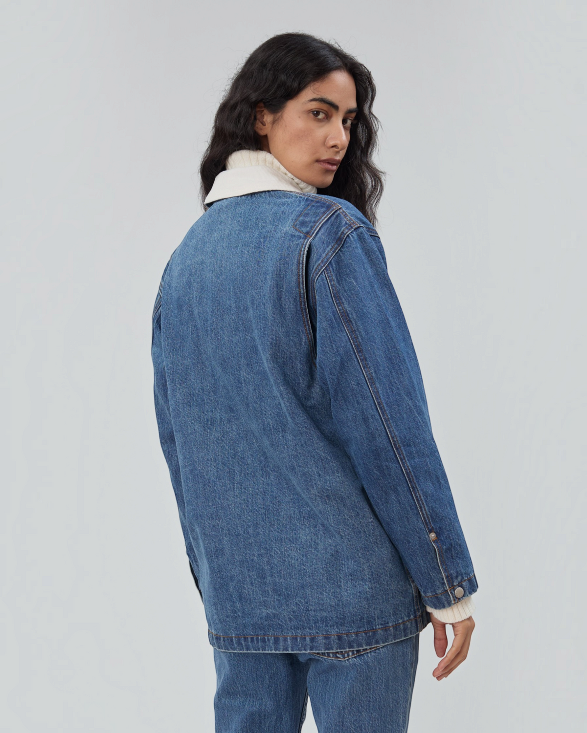 Barn Jacket in Classic Blue