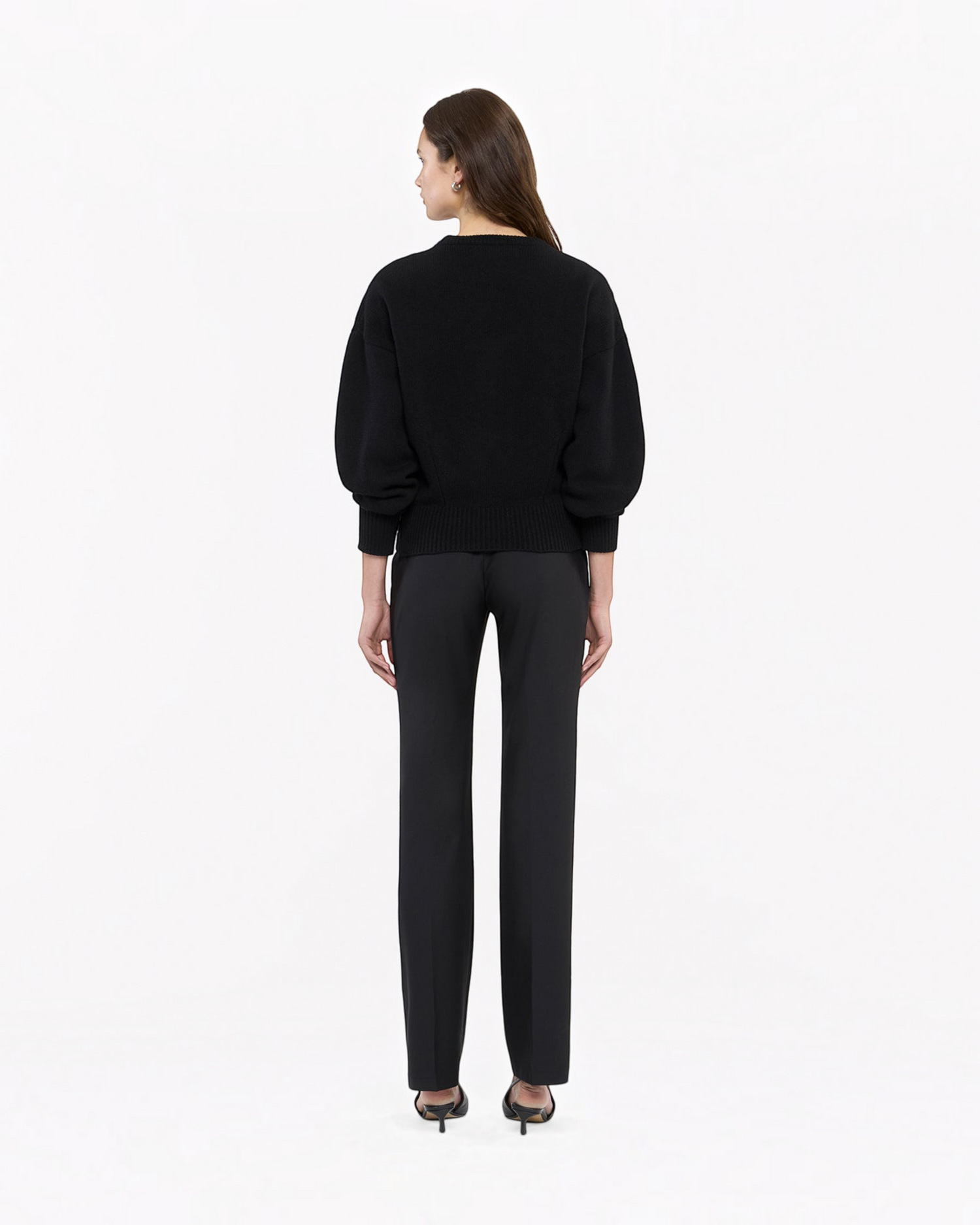 Cashmere Knit Sweatshirt