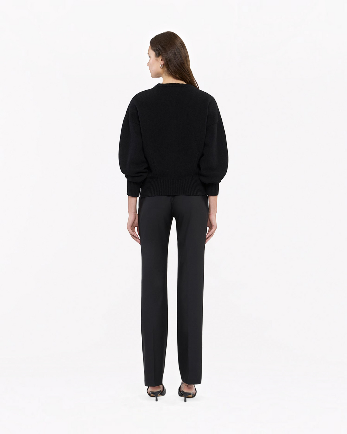Cashmere Knit Sweatshirt