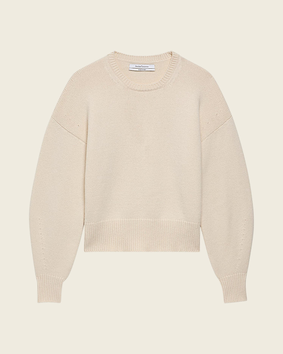 Cashmere Knit Sweatshirt