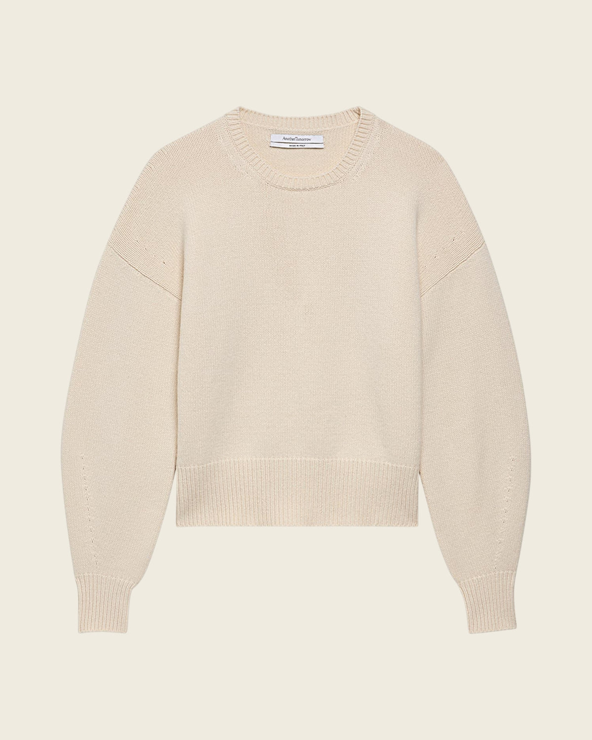 Cashmere Knit Sweatshirt