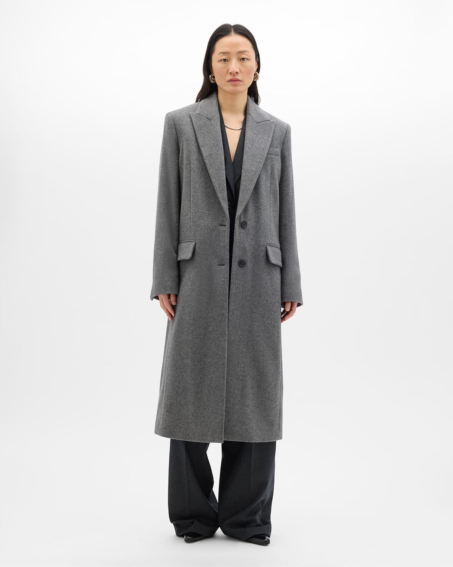 Cashmere Tailored Overcoat