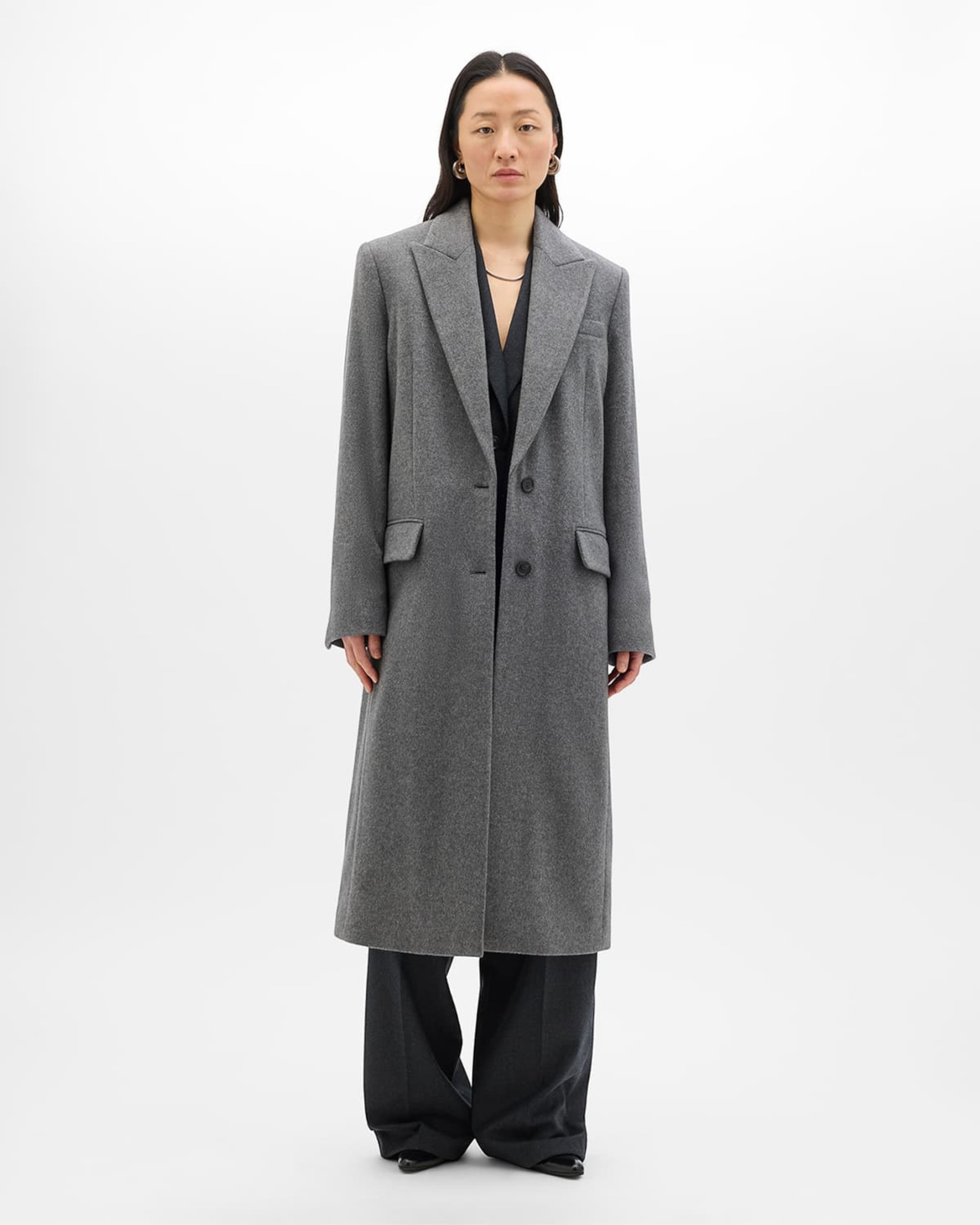 Cashmere Tailored Overcoat