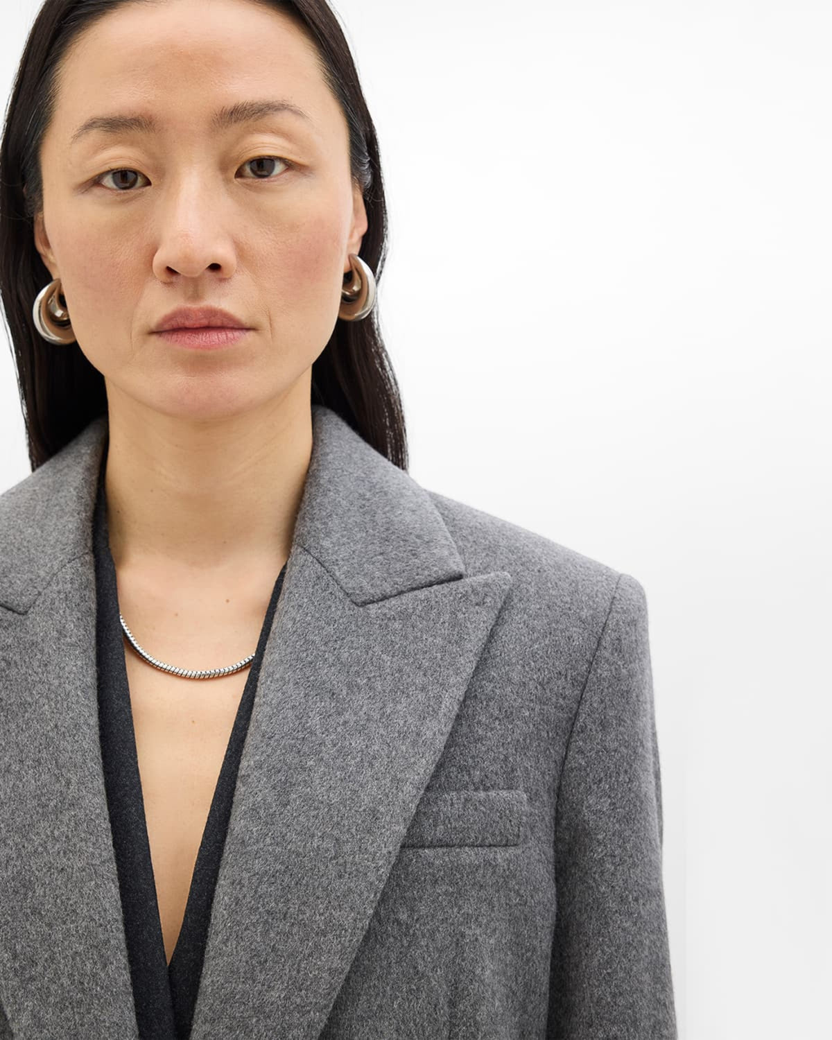 Cashmere Tailored Overcoat