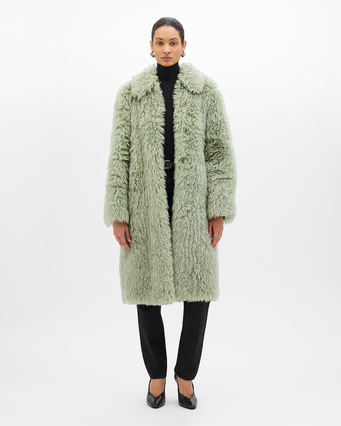 Fur Balmacaan