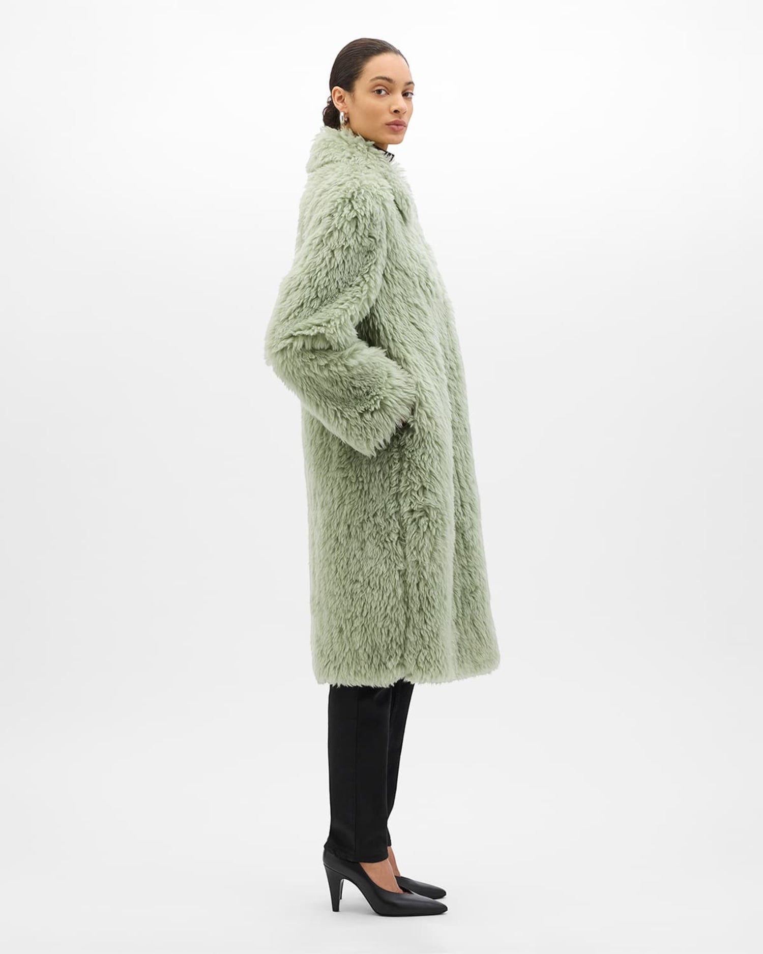 Fur Balmacaan