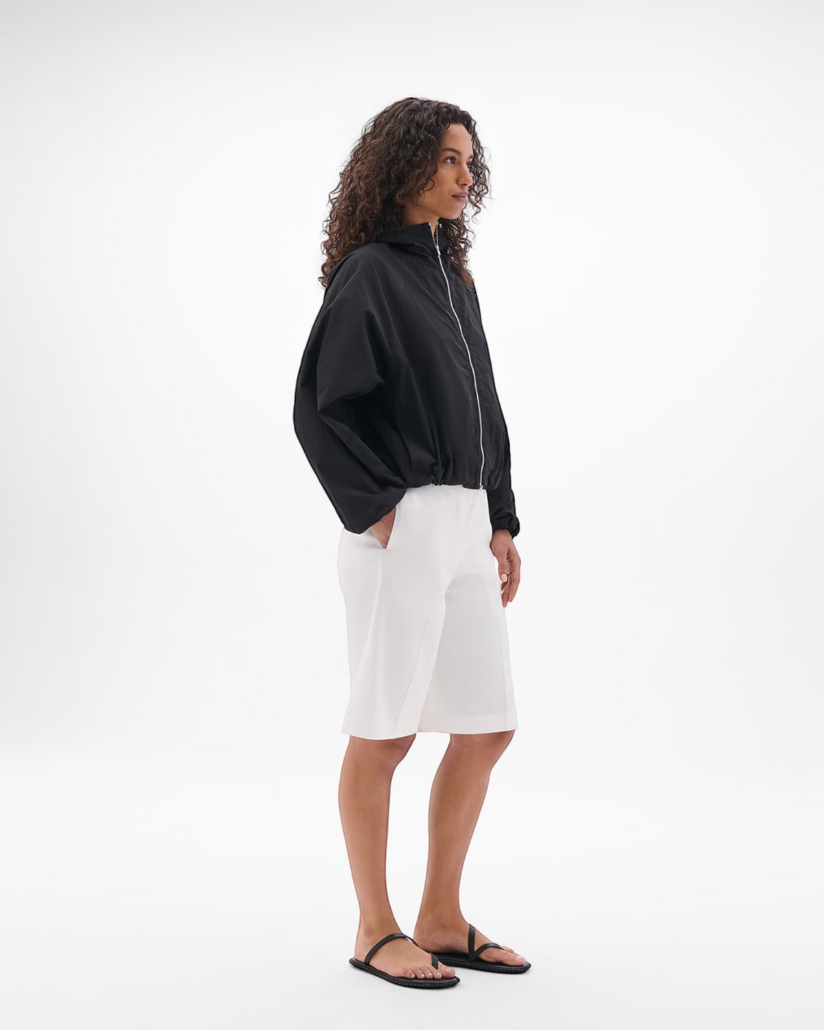 Recycled Nylon Short Blouson