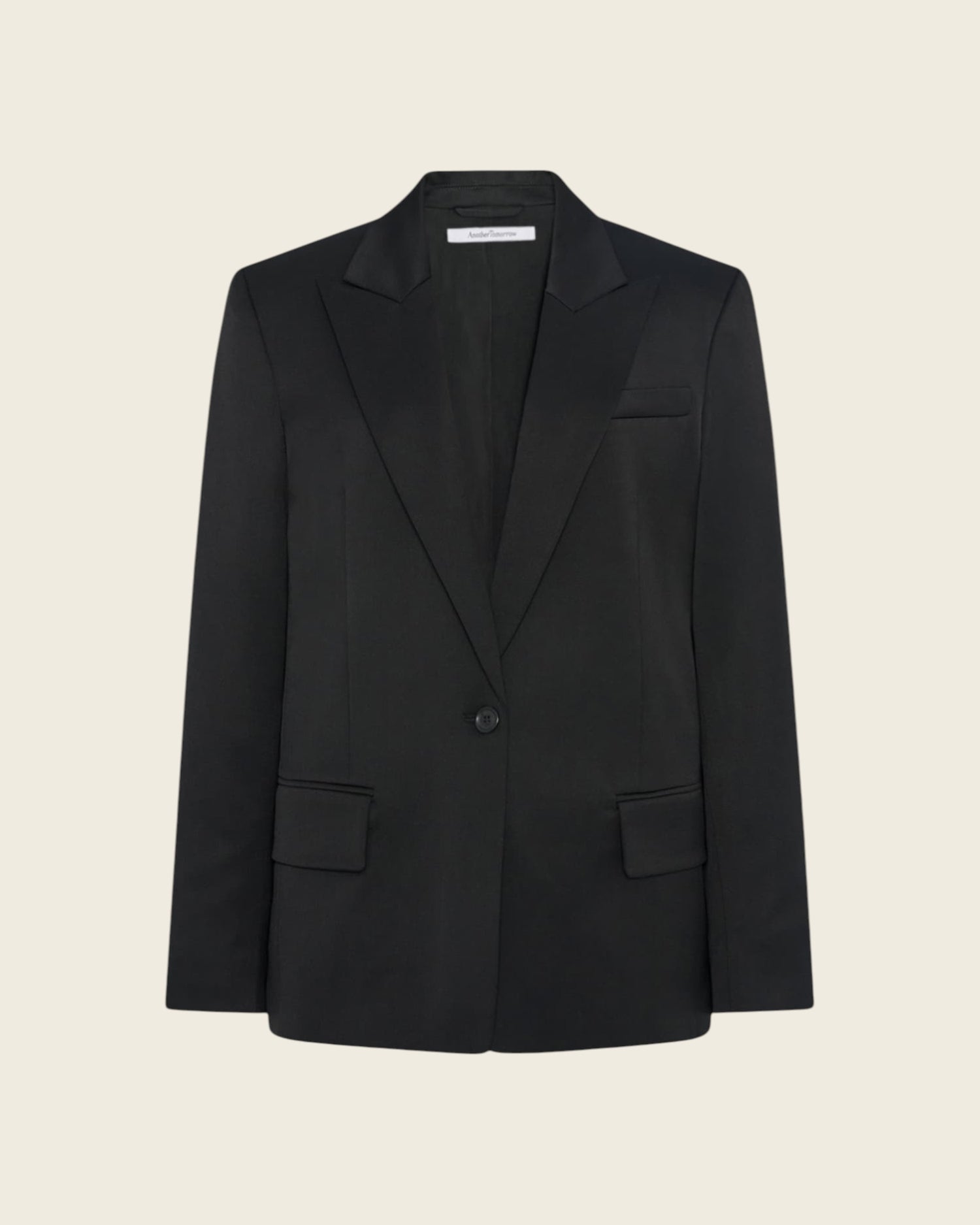 Single Button Relaxed Jacket