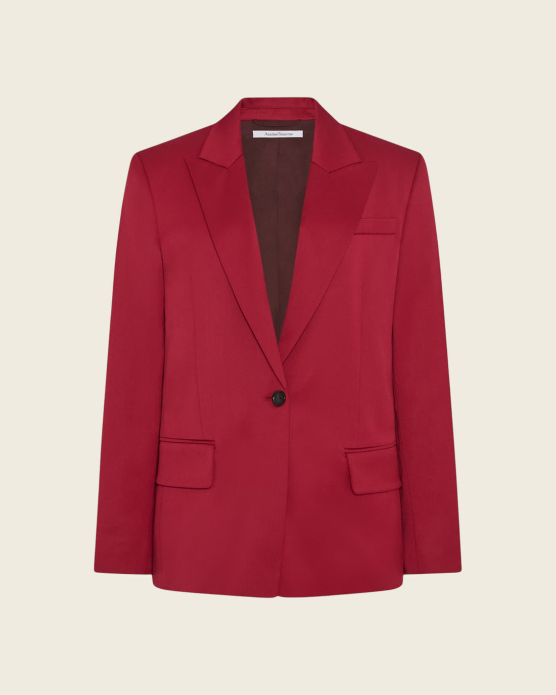 Single Button Relaxed Jacket