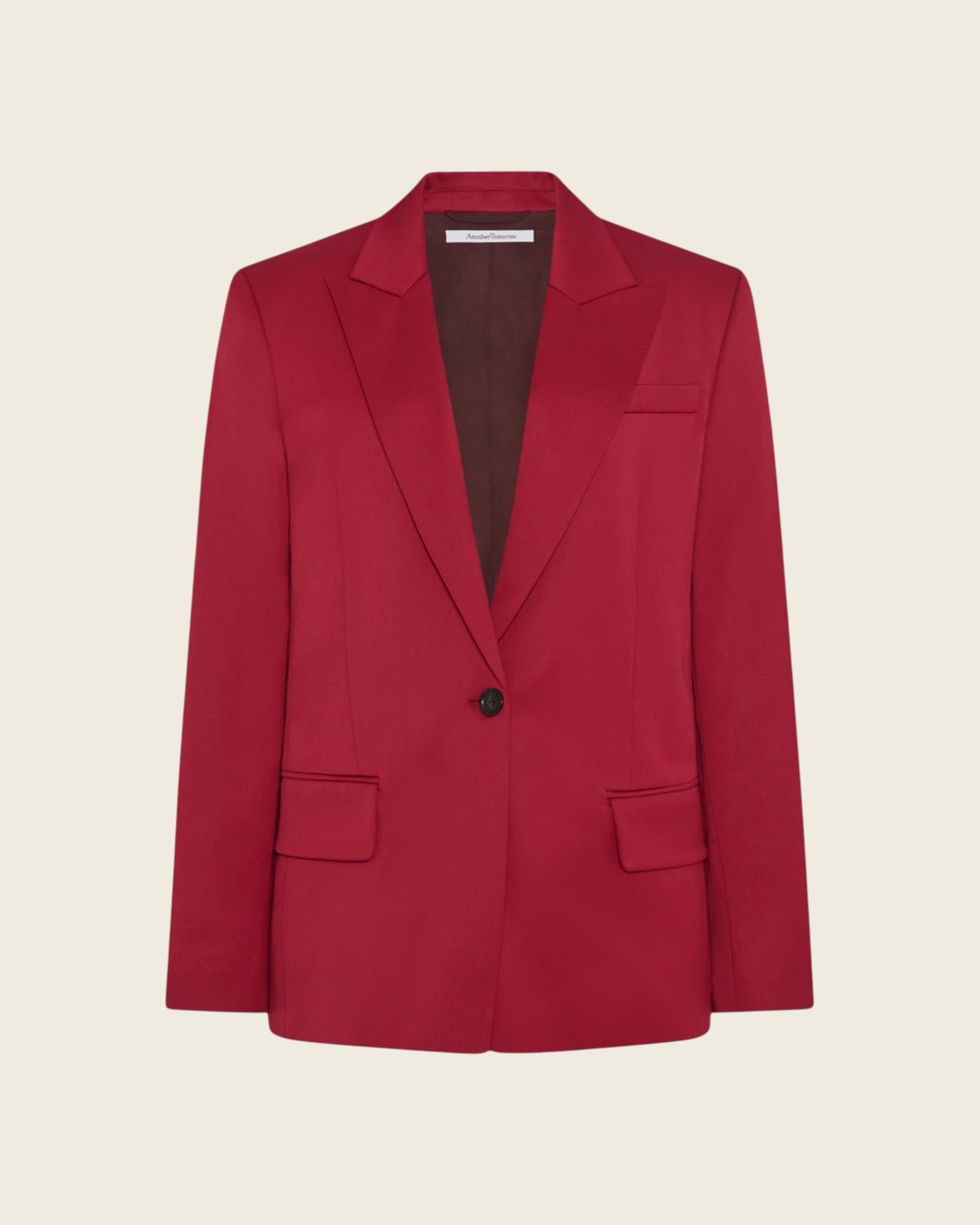 Single Button Relaxed Jacket