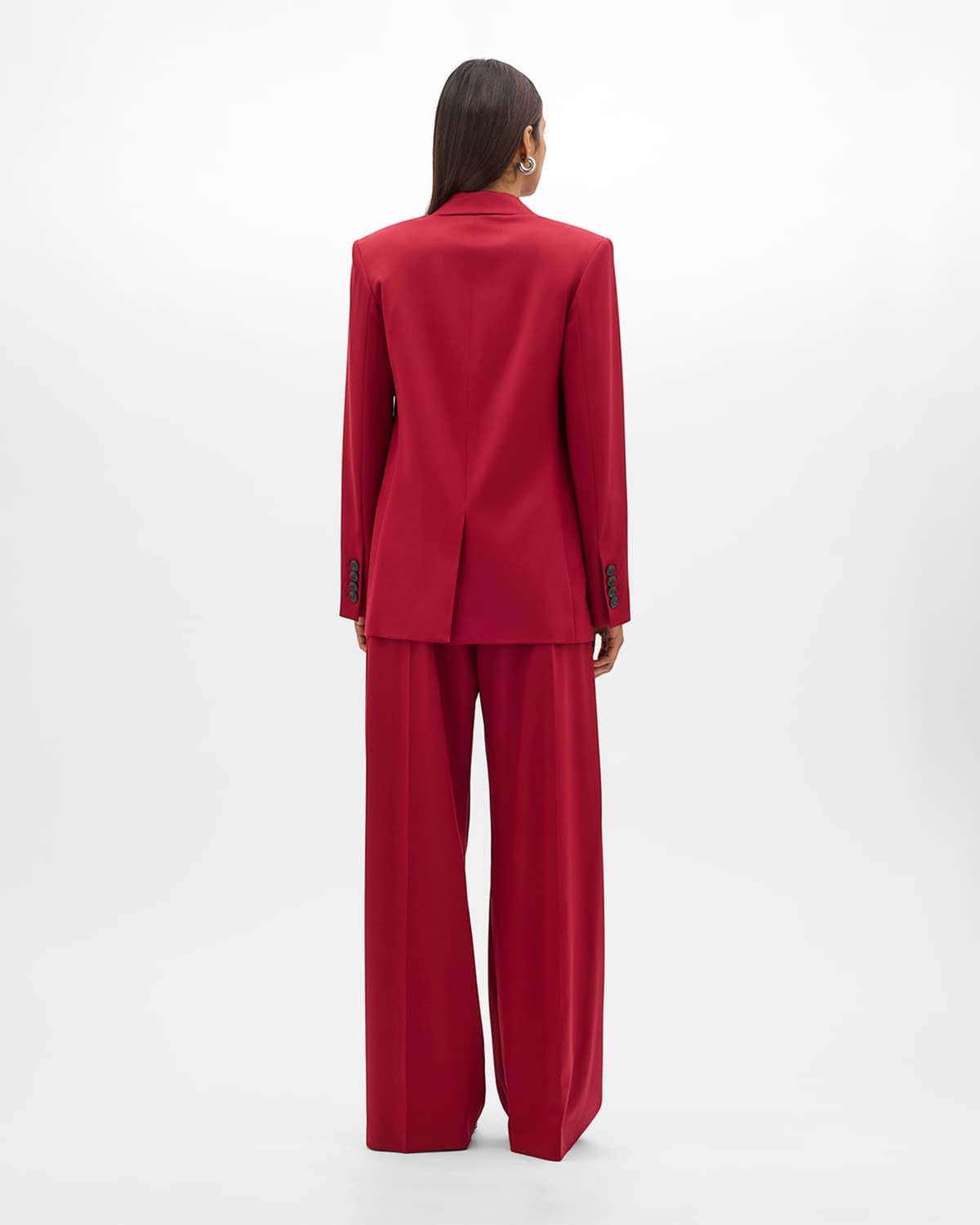 Single Button Relaxed Jacket