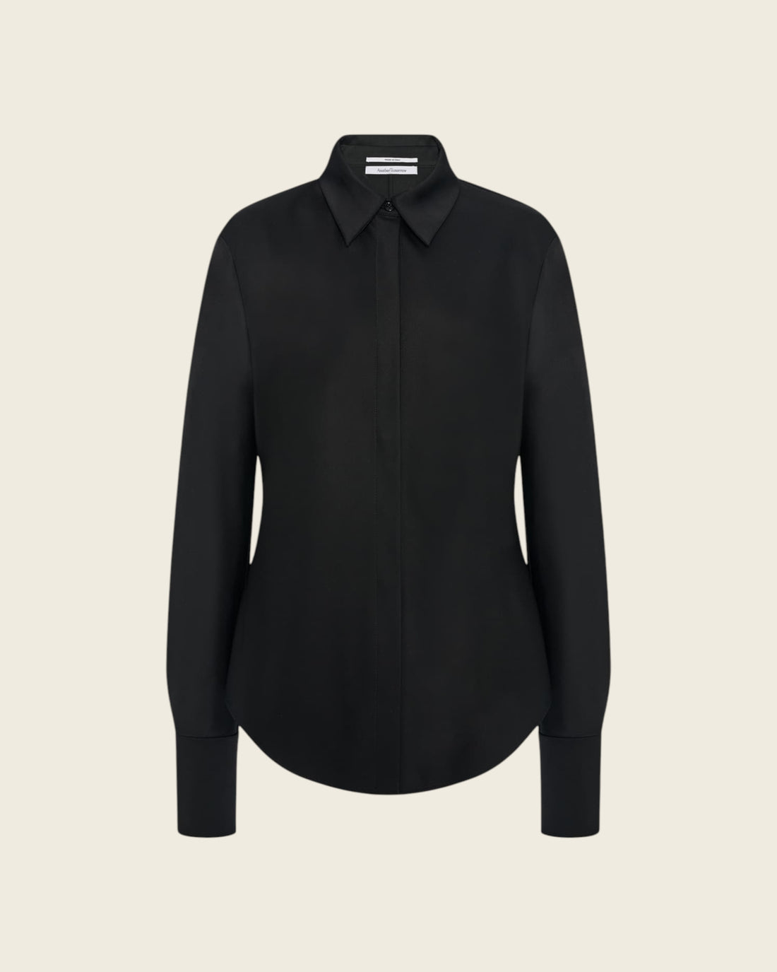Wool Bias Shirt