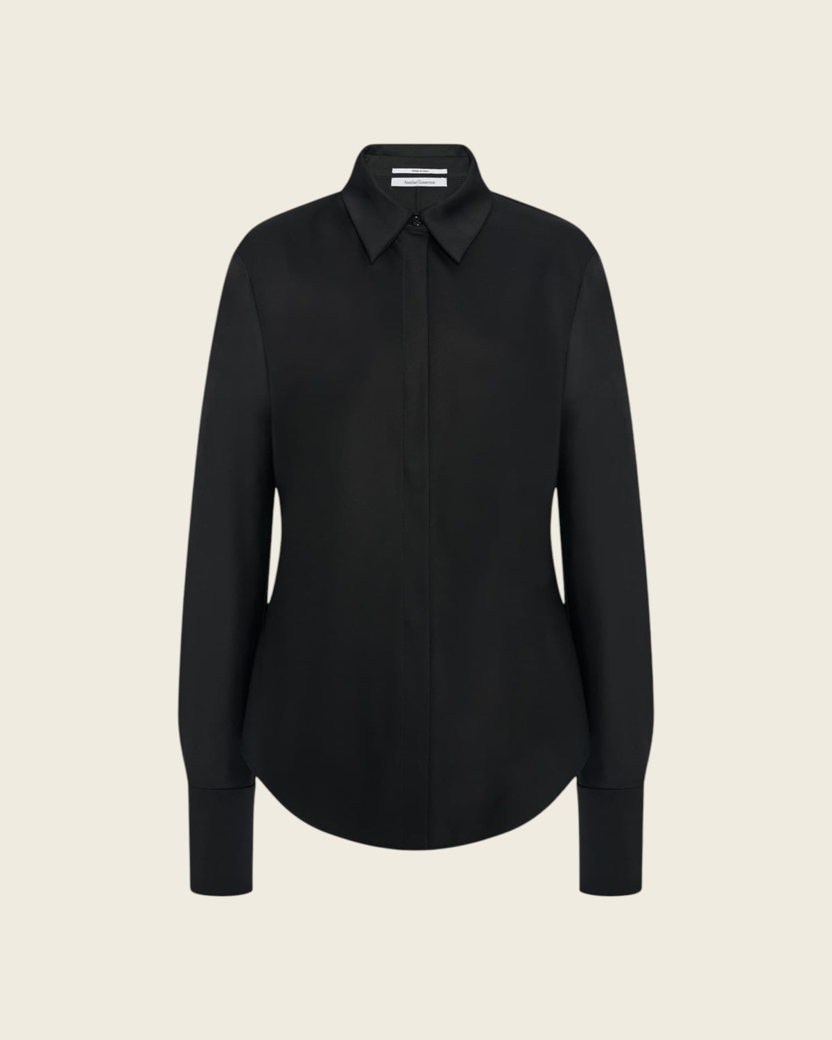 Wool Bias Shirt