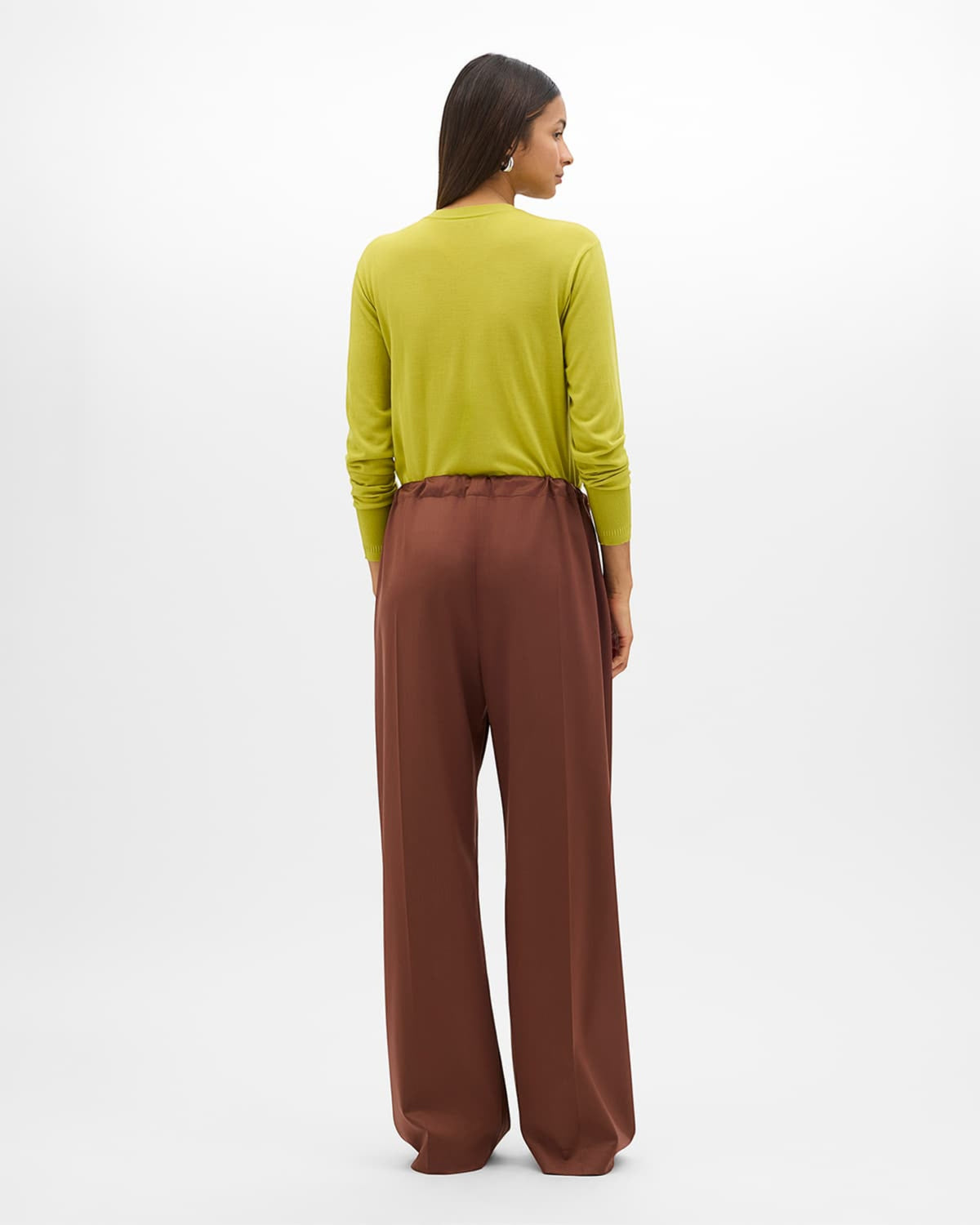Wool Drawcord Pant