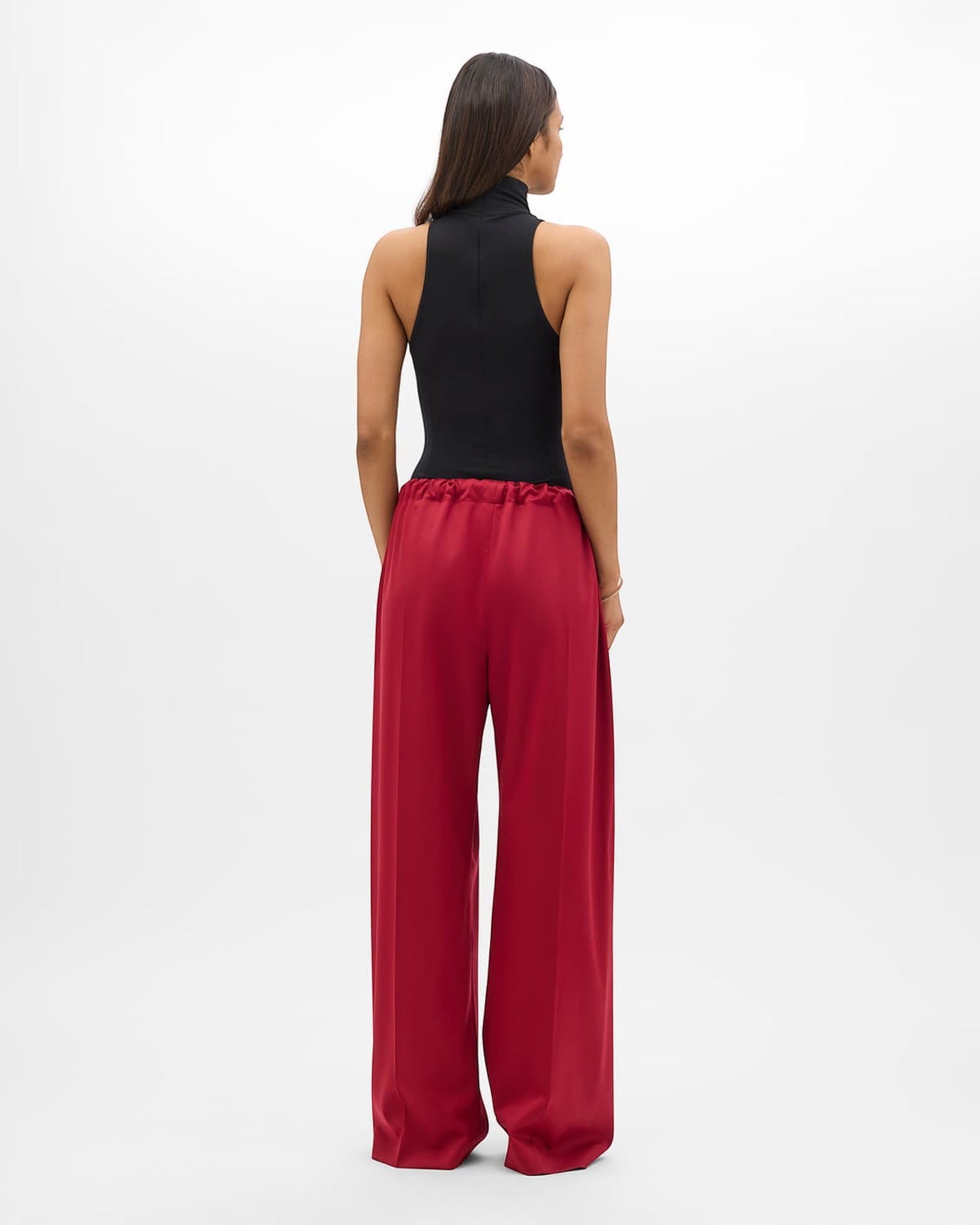 Wool Drawcord Pant