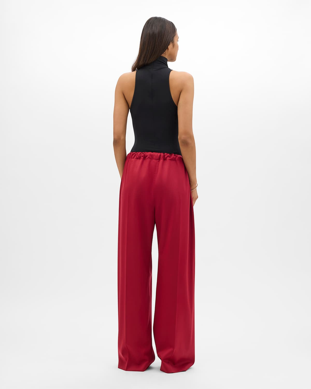 Wool Drawcord Pant